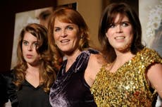 Duchess of York reveals Princess Beatrice and Princess Eugenie’s 18th birthday parties were held at teenage cancer unit