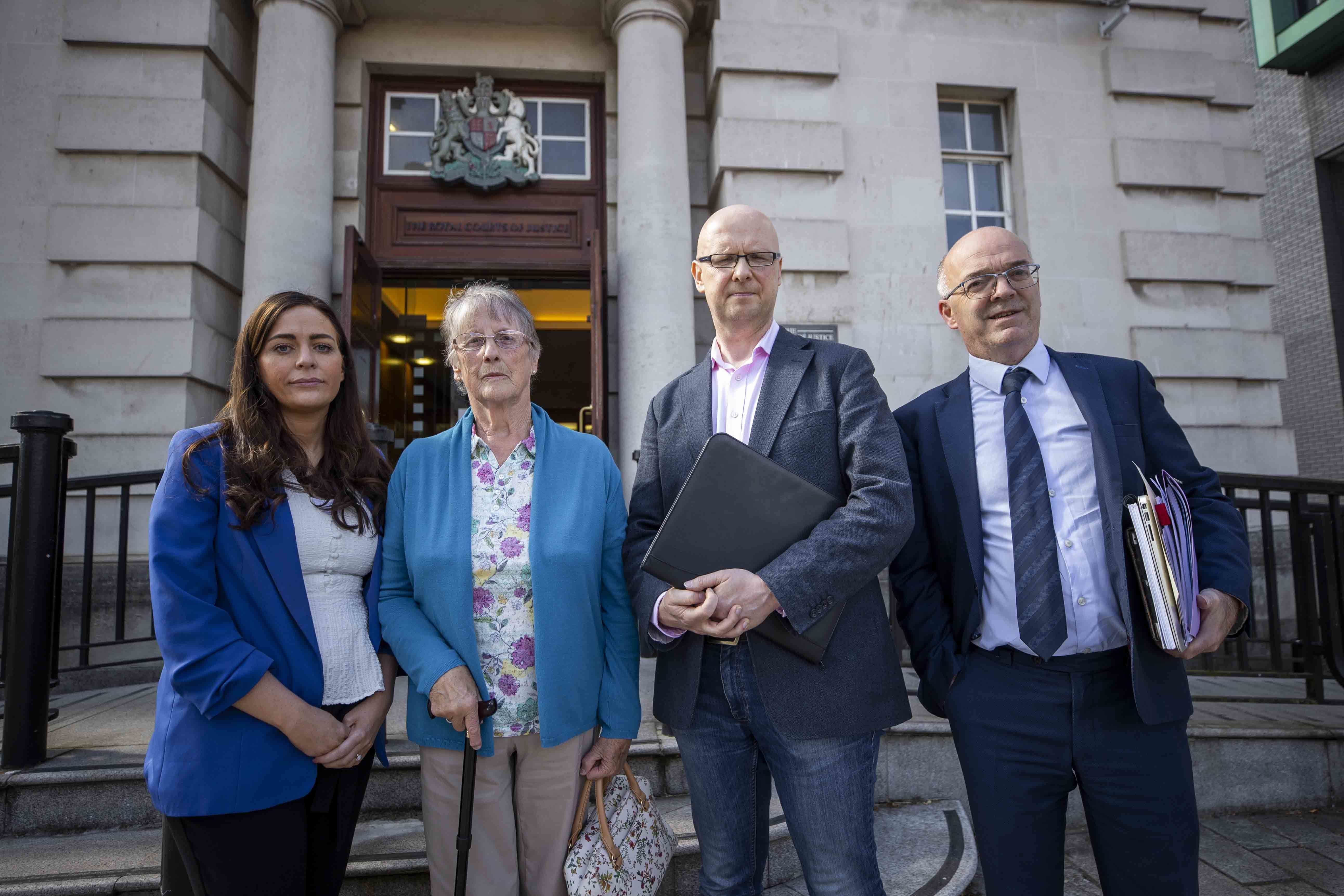 The family of nationalist councillor Patsy Kelly, who was killed by loyalist paramilitaries in July 1974, are mounting a legal challenge to a decision to refuse a fresh inquest (Liam McBurney/PA)