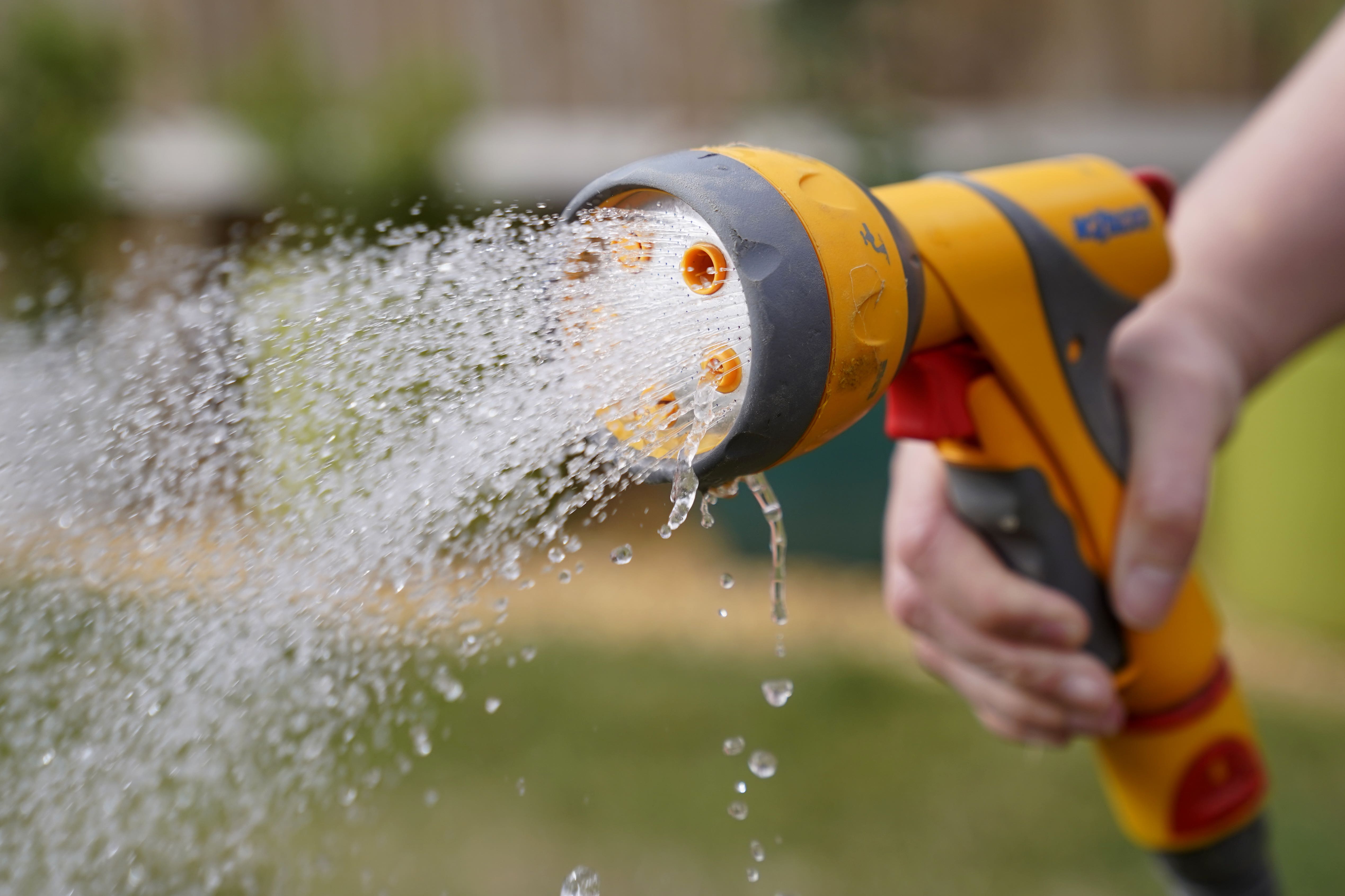 A hosepipe ban for customers of South East Water is now in effect, with breaches punishable by a fine of up to £1,000 (Andrew Matthews/PA)