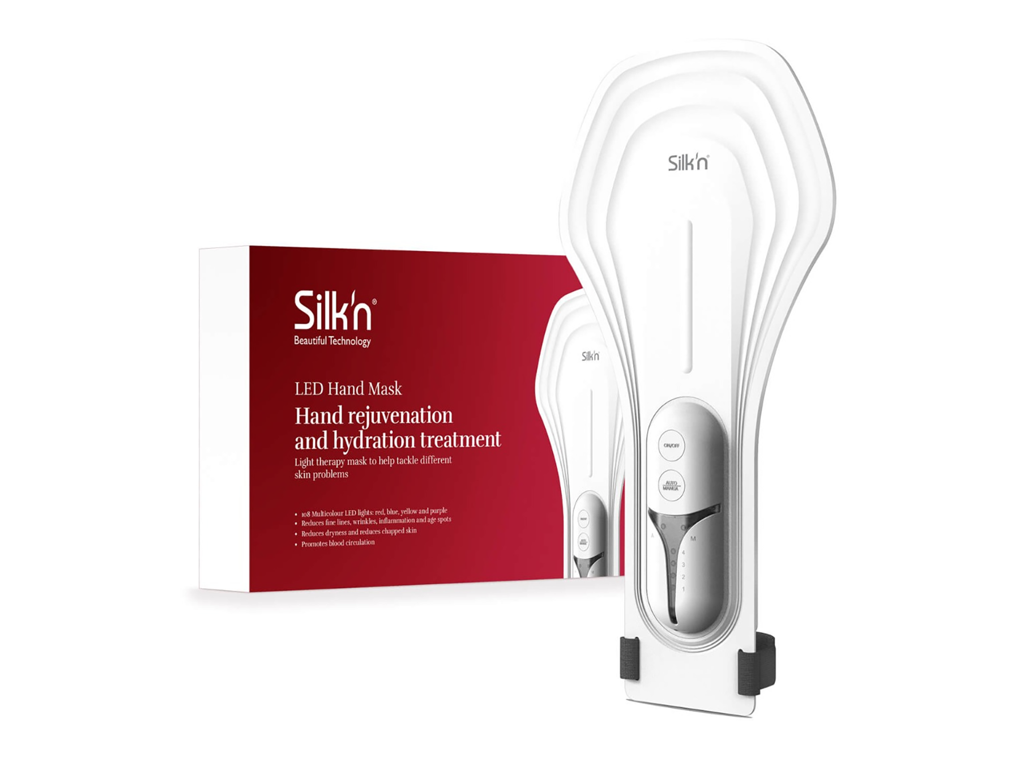 best led face mask Silk’n LED hand mask indybest review 