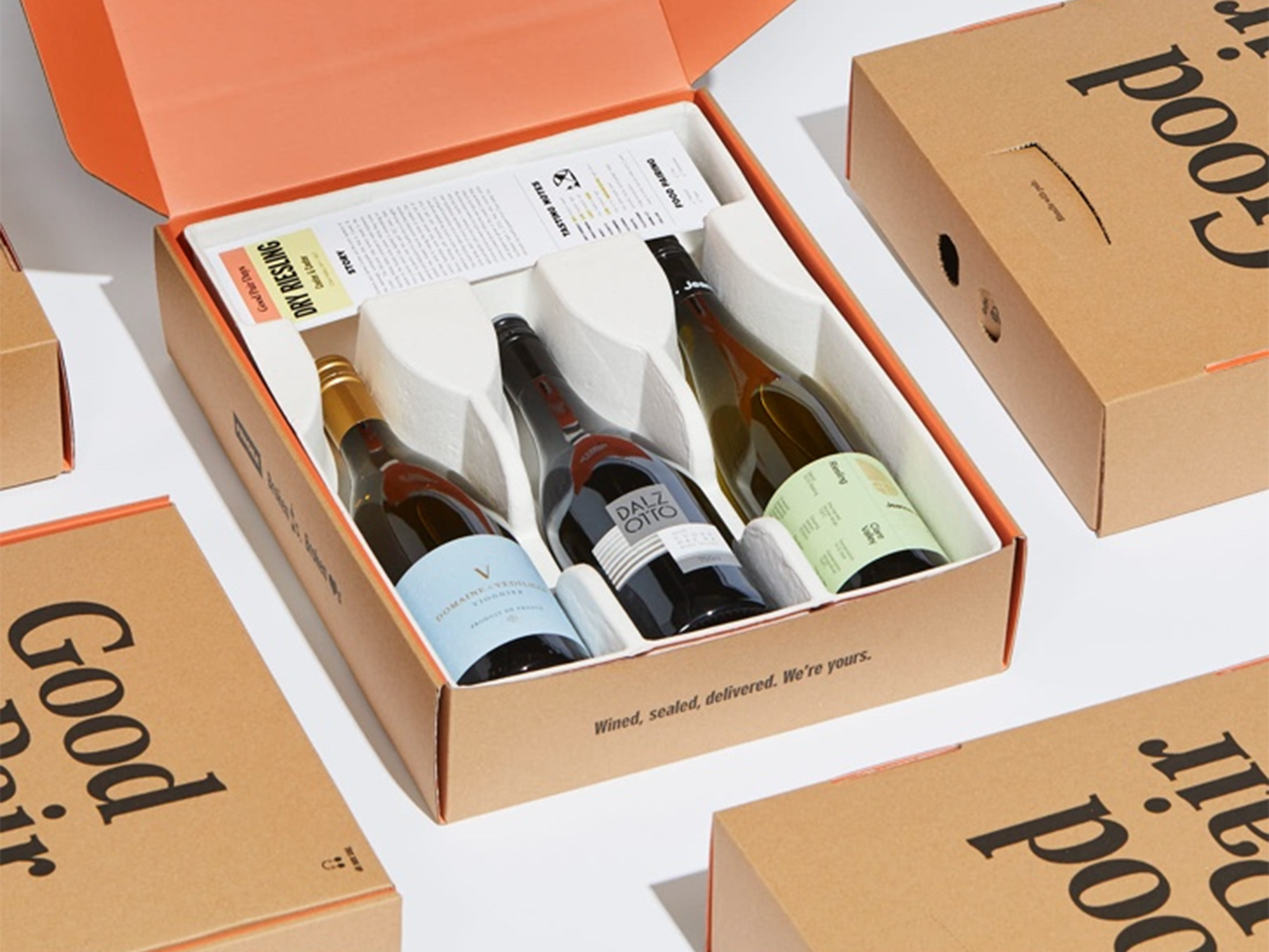 Good Pair Days wine gift box