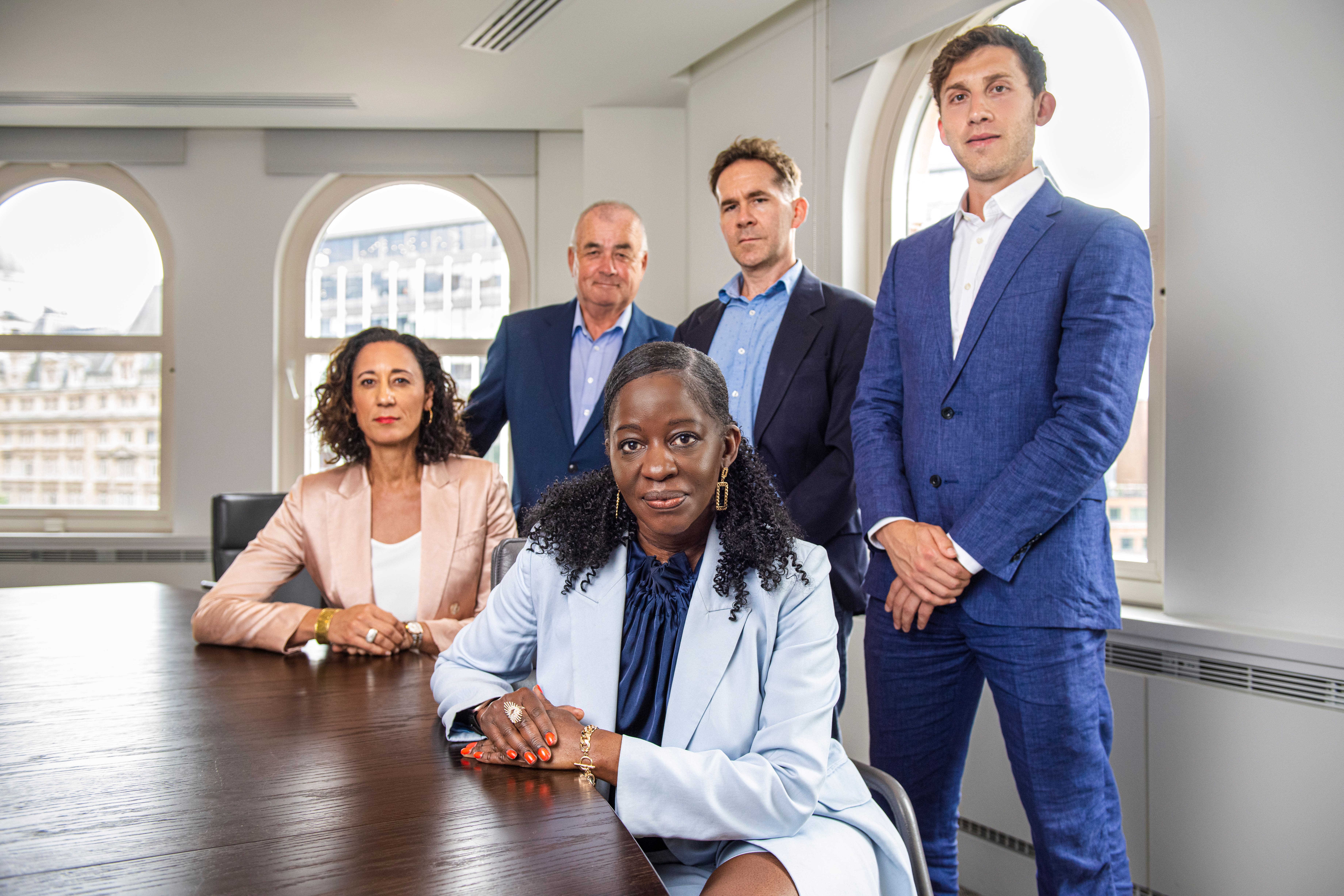 The ICEC chair Cindy Butts (centre, seated) and her team of commissioners have highlighted racism, sexism and elitism within cricket (Handout from ICEC/PA)