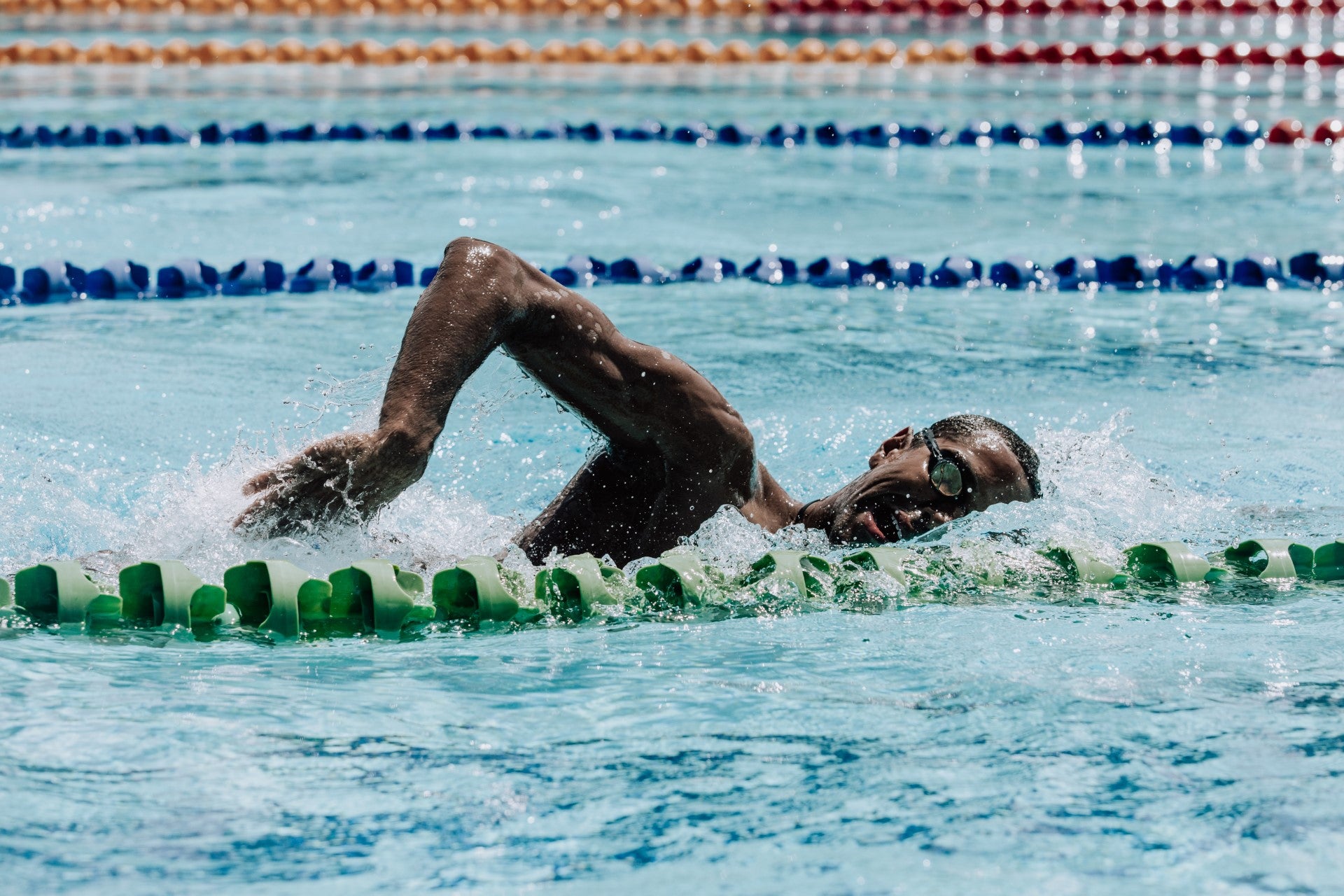 After survivng the Manchester bombing attack, Gunning finally decided to honour his heritage and swim for Jamaica instead of Great Britain