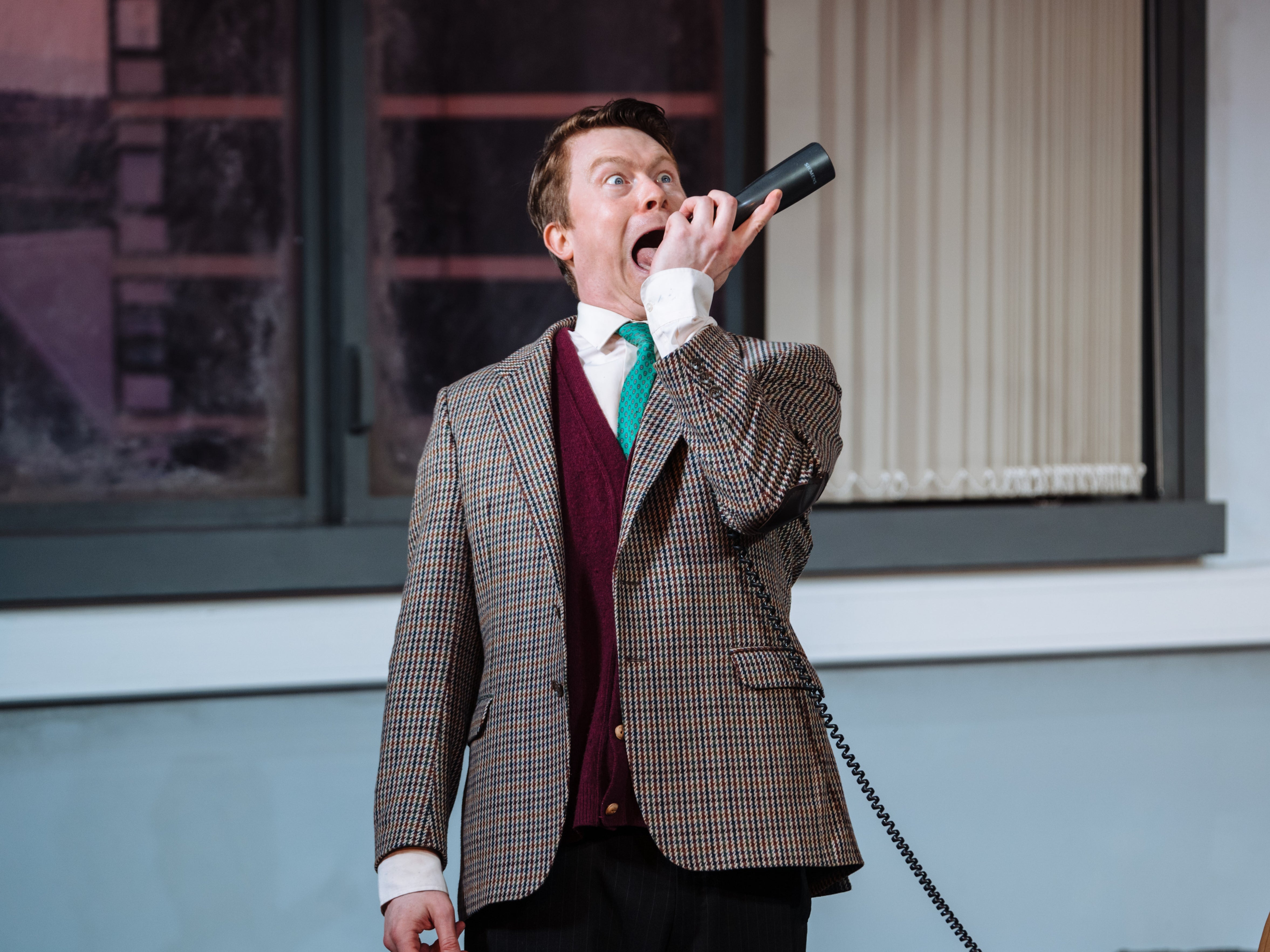 Daniel Rigby in ‘Accidental Death of an Anarchist’