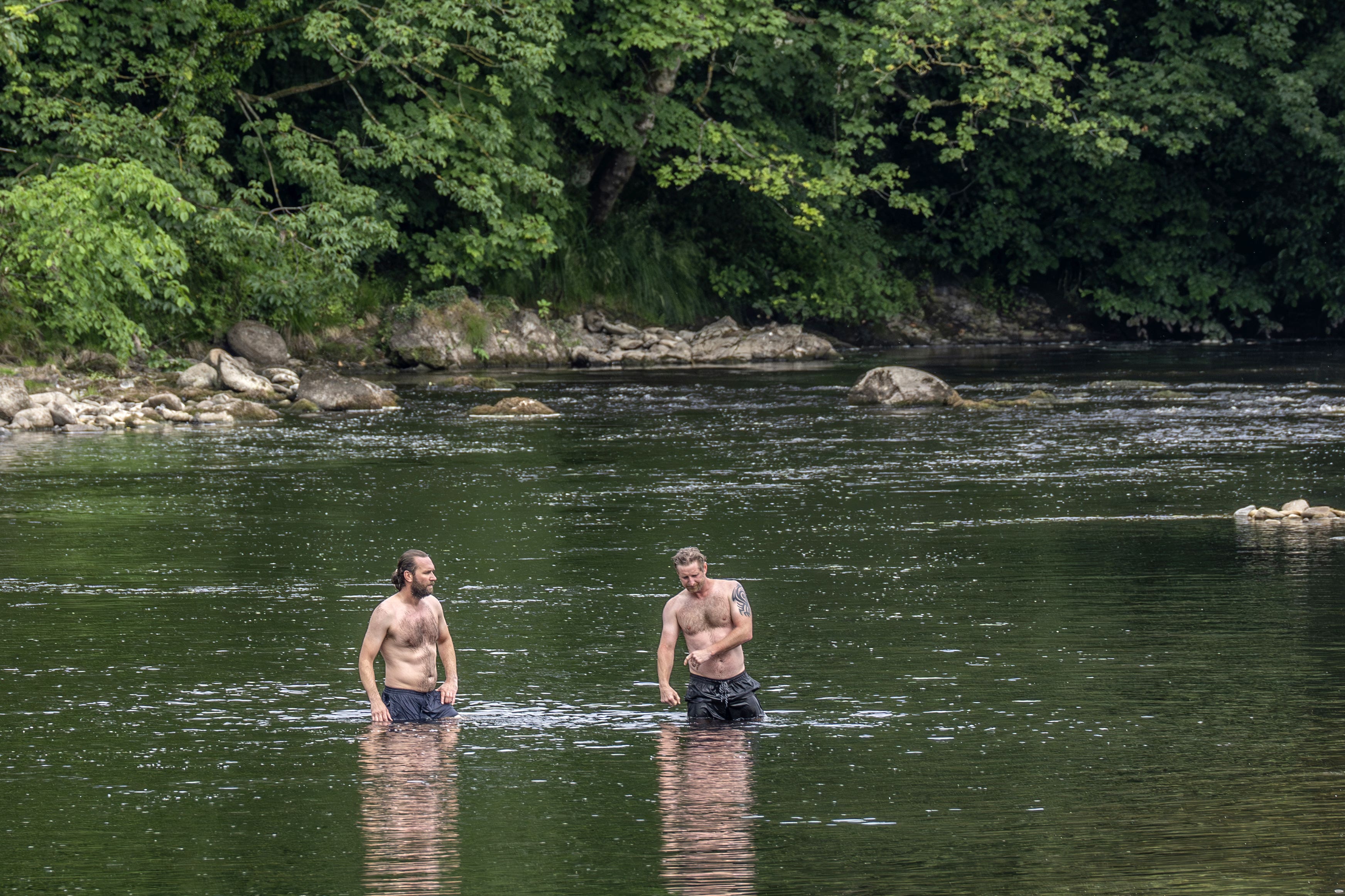 One of the projects will see a swimming spot on the River Wharfe in West Yorkshire cleaned up (Danny Lawson/PA)