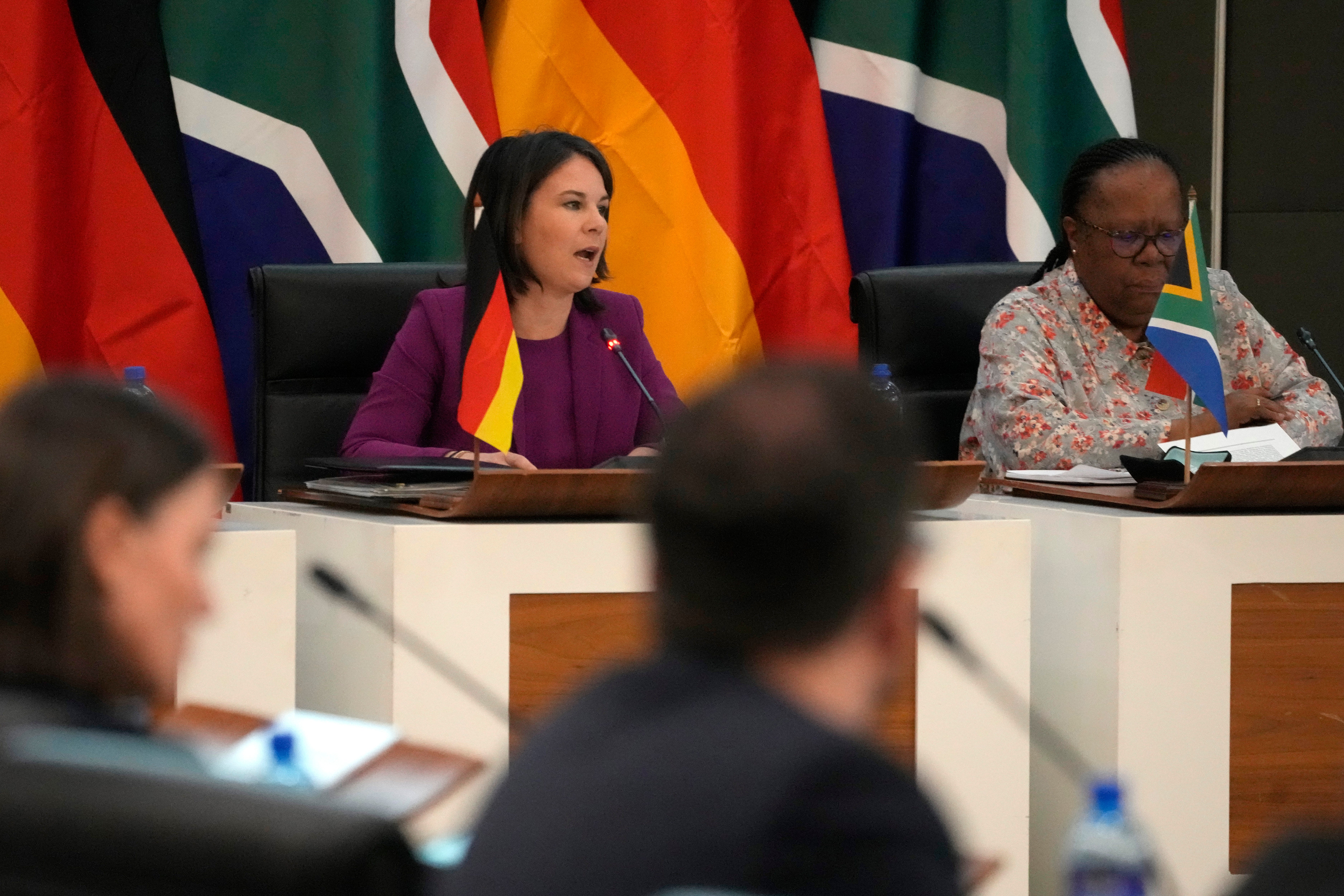 South Africa German Foreign Minister