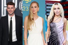 Jennifer Lawrence addresses Liam Hemsworth affair rumours after Miley Cyrus’s ‘Flowers’ music video