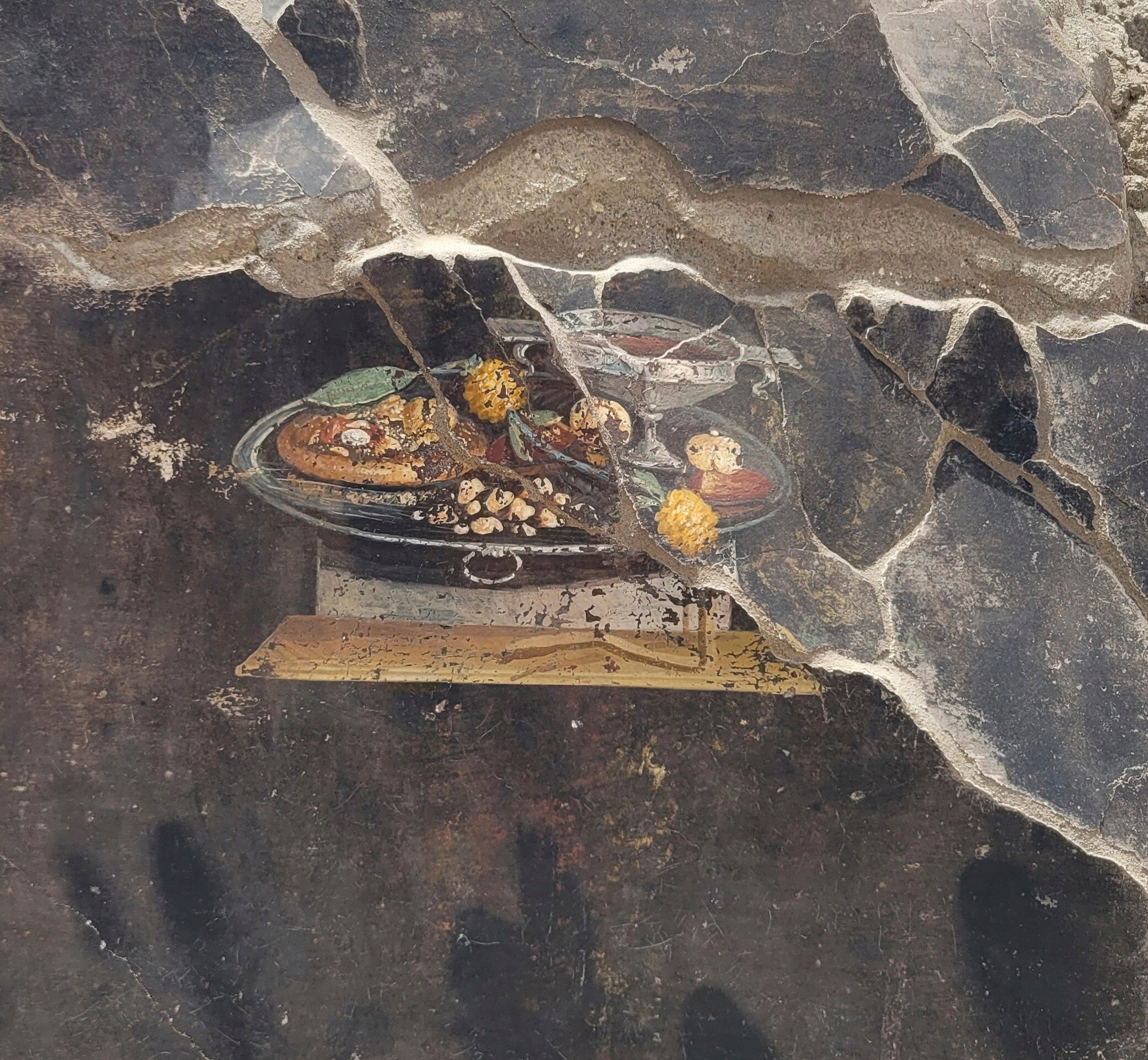 Italy Pompeii Fresco