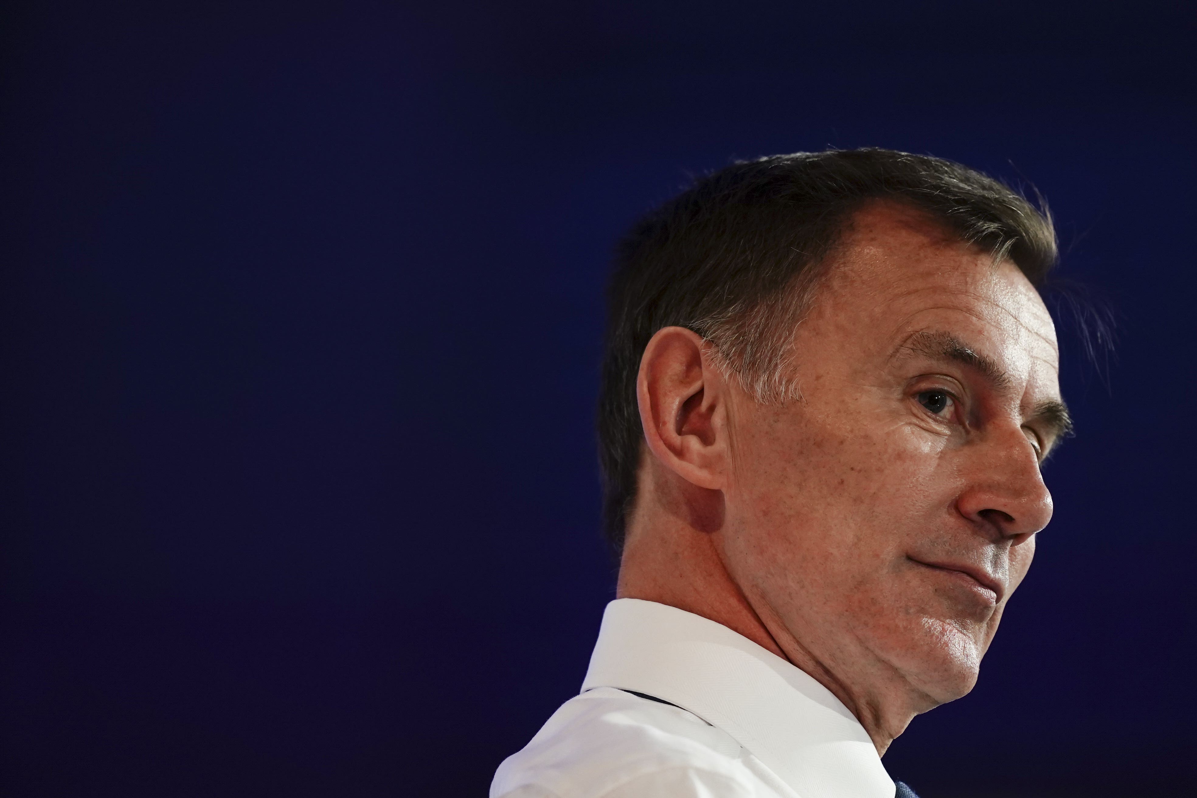 Jeremy Hunt called the signing of the memorandum an ‘important turning point’ (Jordan Pettitt/PA)