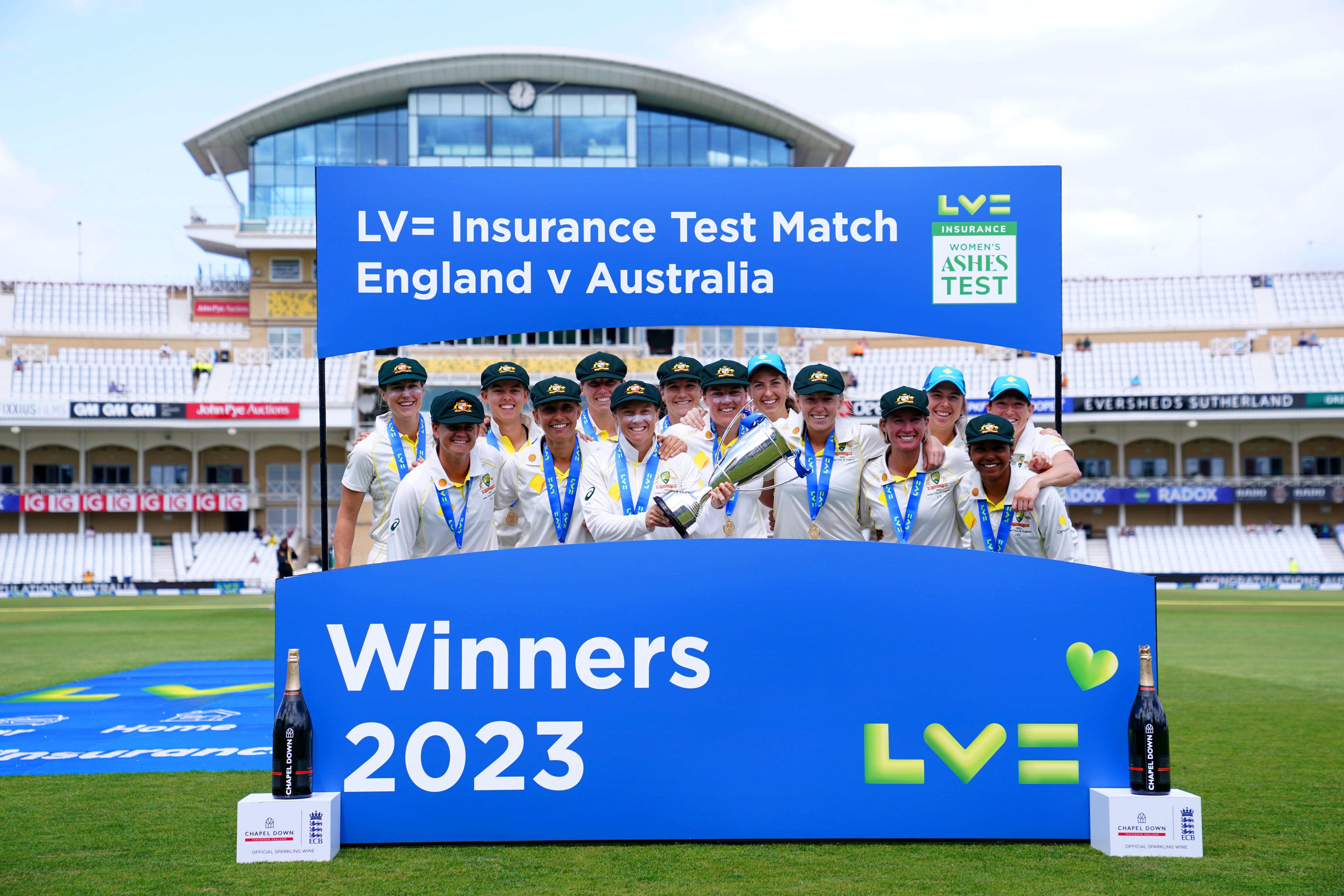 Australia have a big advantage in the series after winning the lone Women’s Ashes Test (Tim Goode/PA)