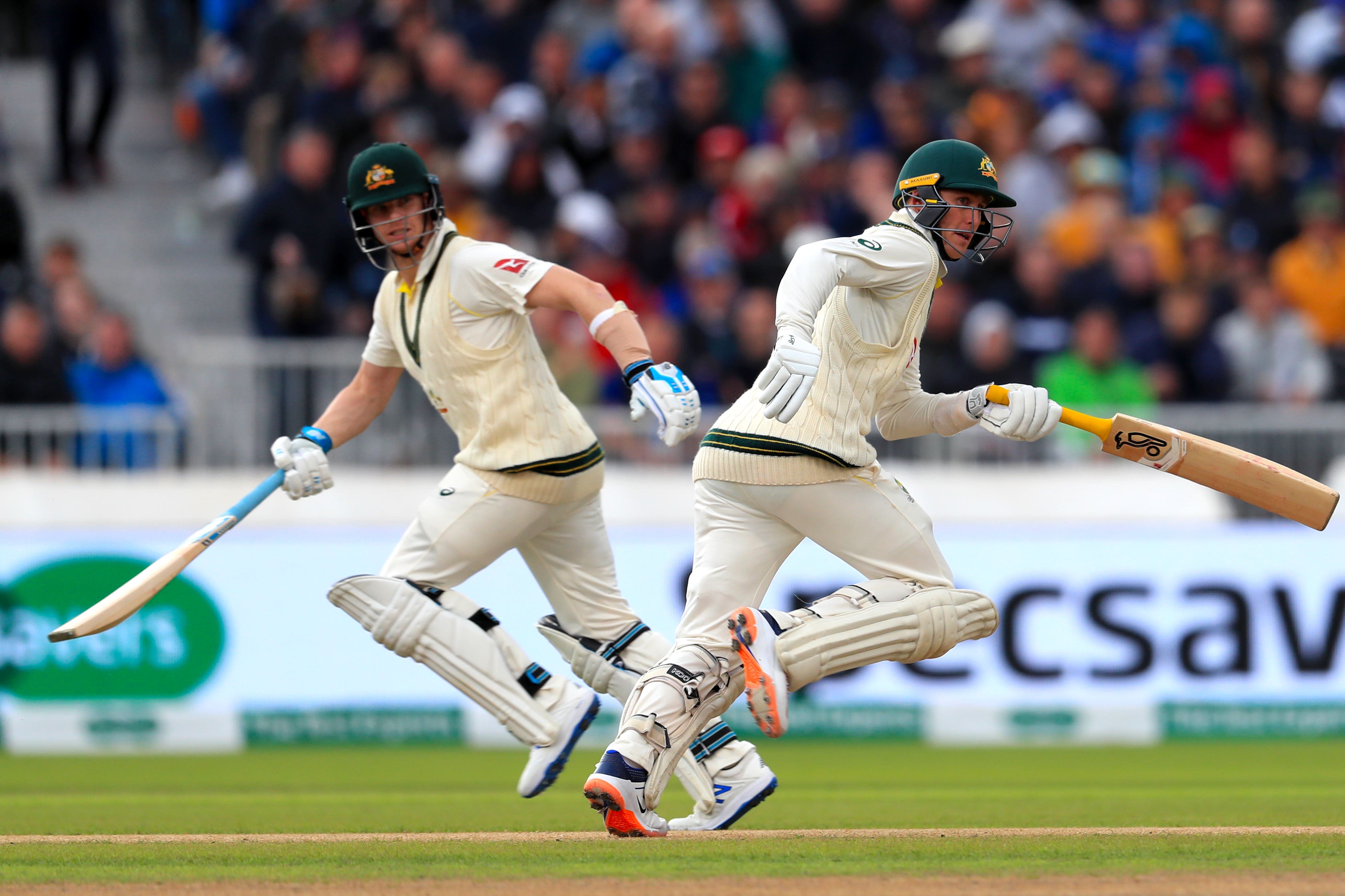 Steve Smith and Marnus Labuschagne had rare failures during Australia’s win at Edgbaston (Mike Egerton/PA)