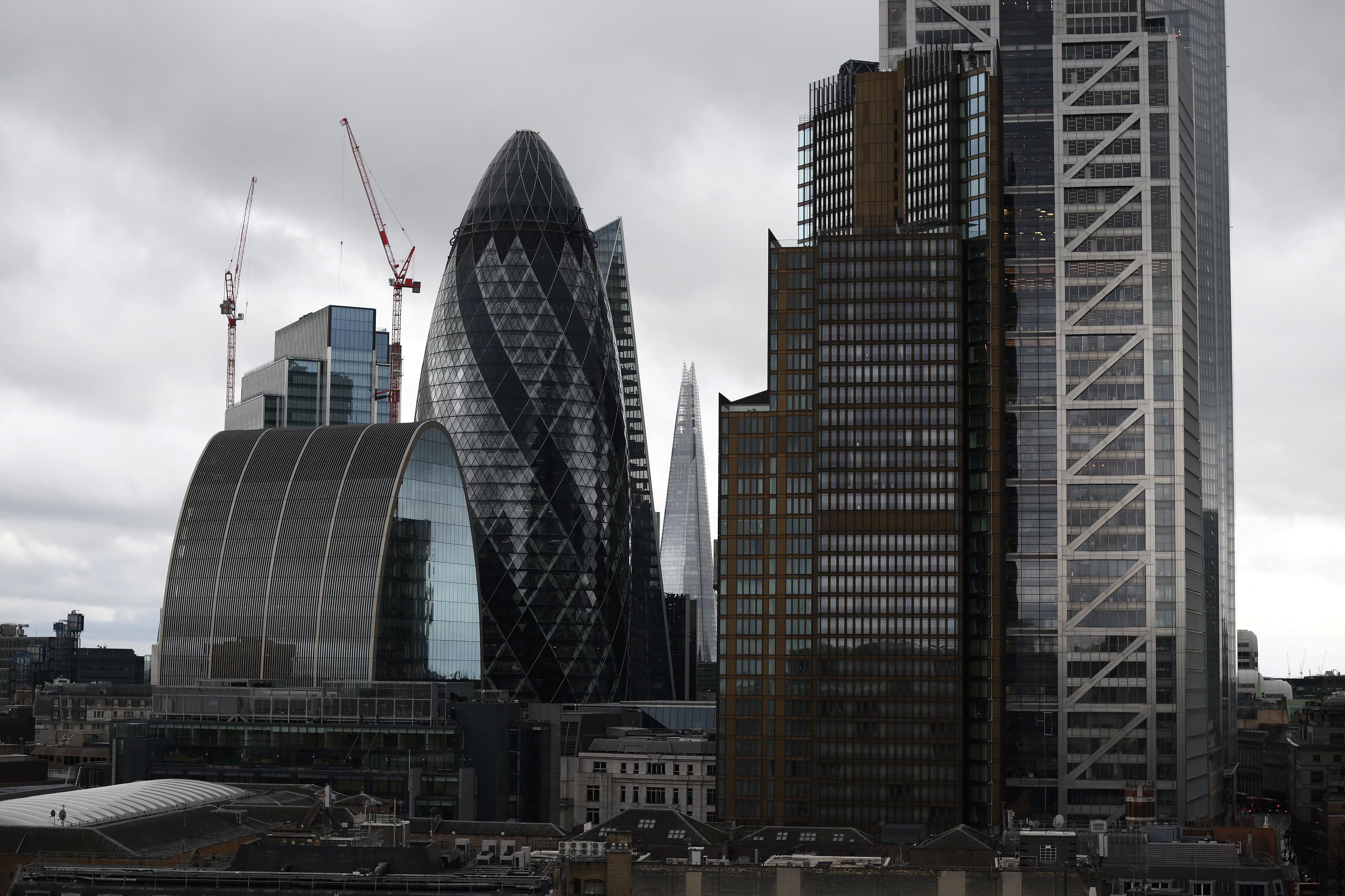 Shares rose slightly in the City on Tuesday (Daniel Leal/PA)