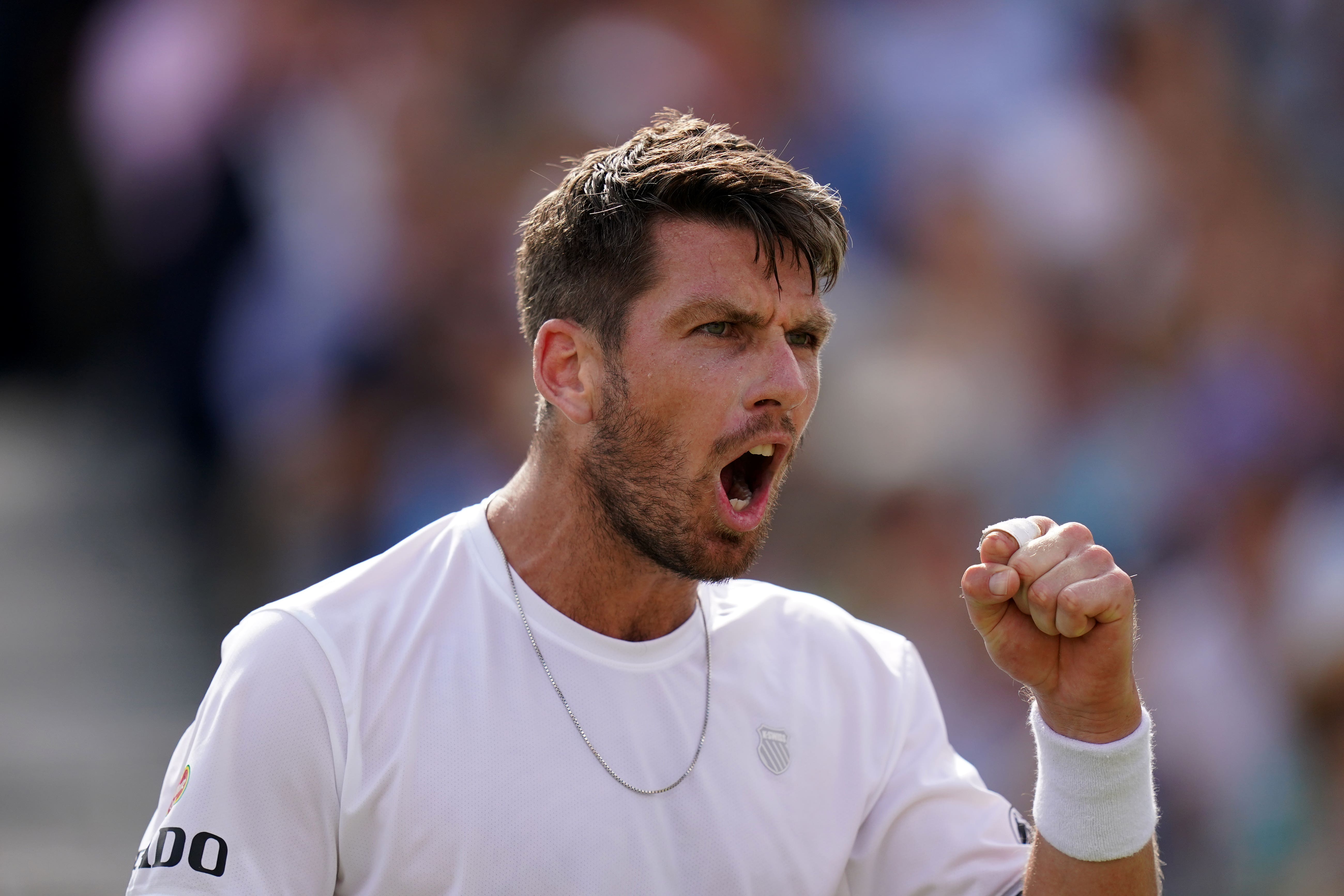 Cameron Norrie came through a match tie-breaker at the exhibition tournament (Adam Davy/PA)