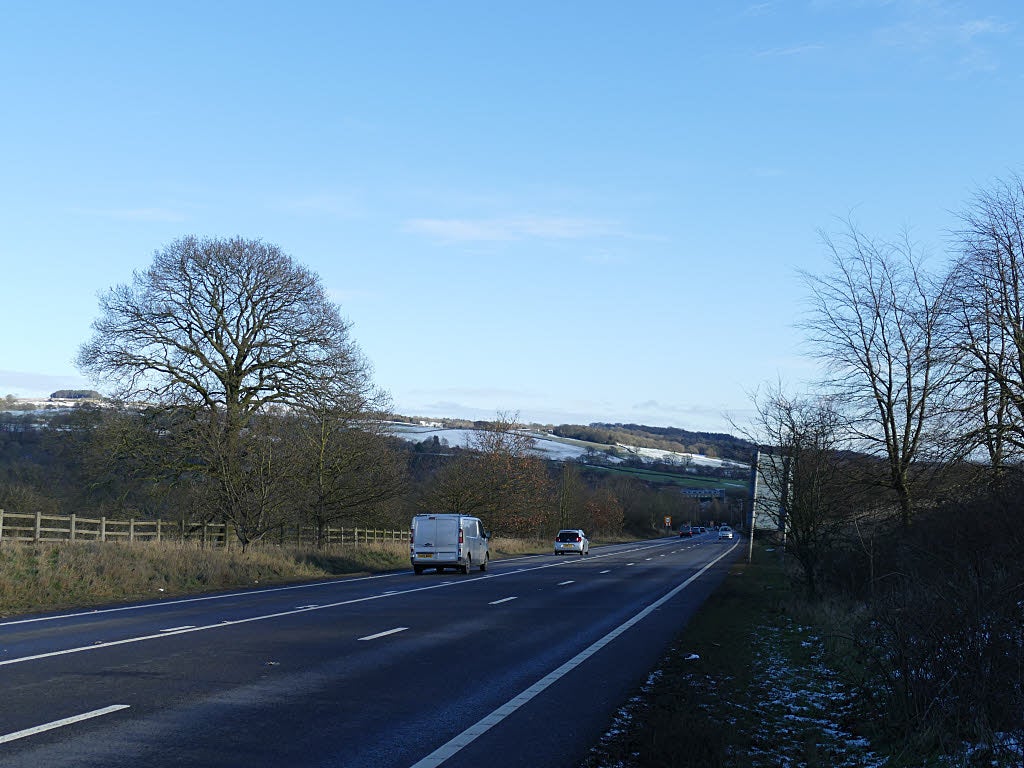 The crash occurred on the A65 in Ilkley, West Yorkshire (file photo)