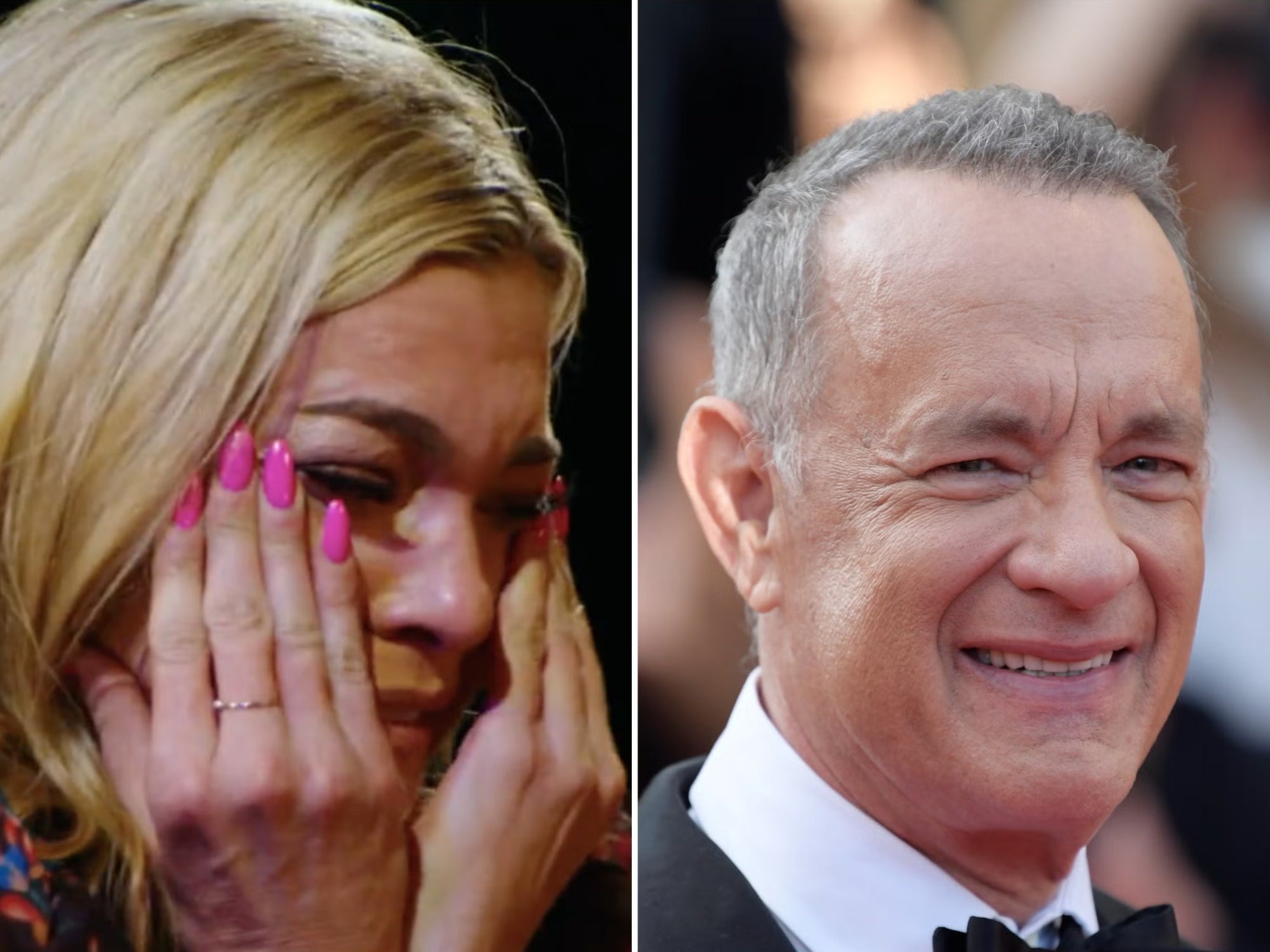 Carly Reeves and Tom Hanks