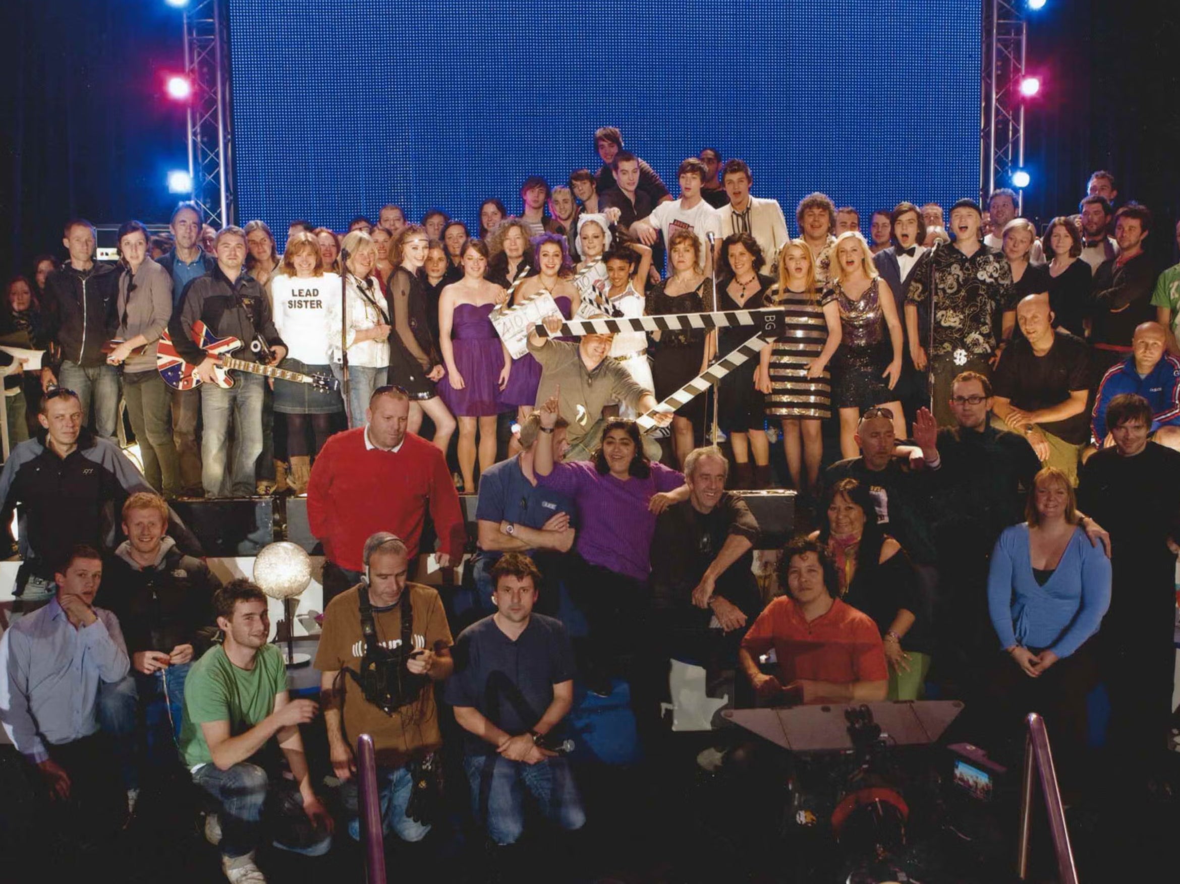 The cast and crew of ‘Angus, Thongs and Perfect Snogging'