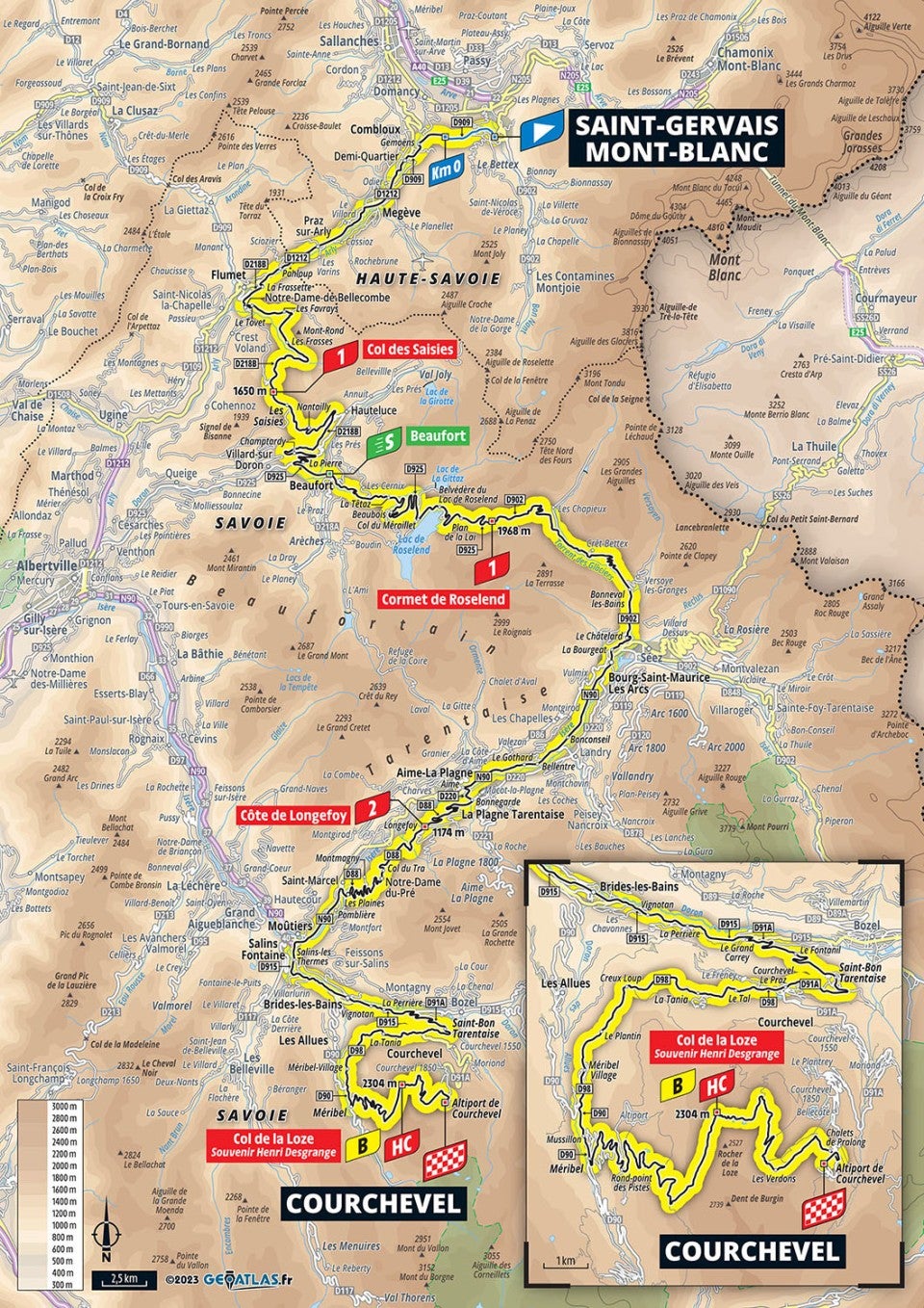 Stage 17 map