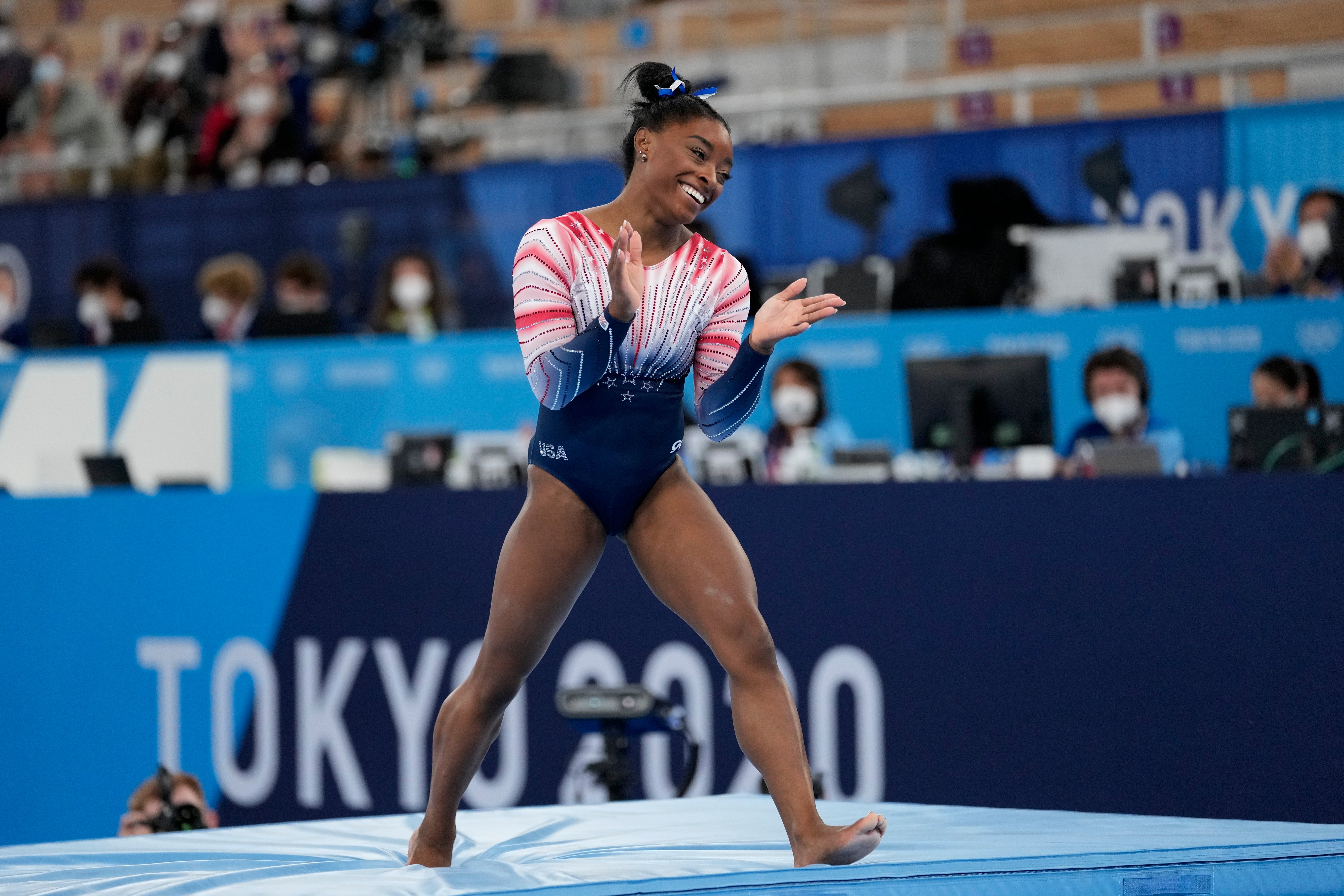 Biles Returns Gymnastics