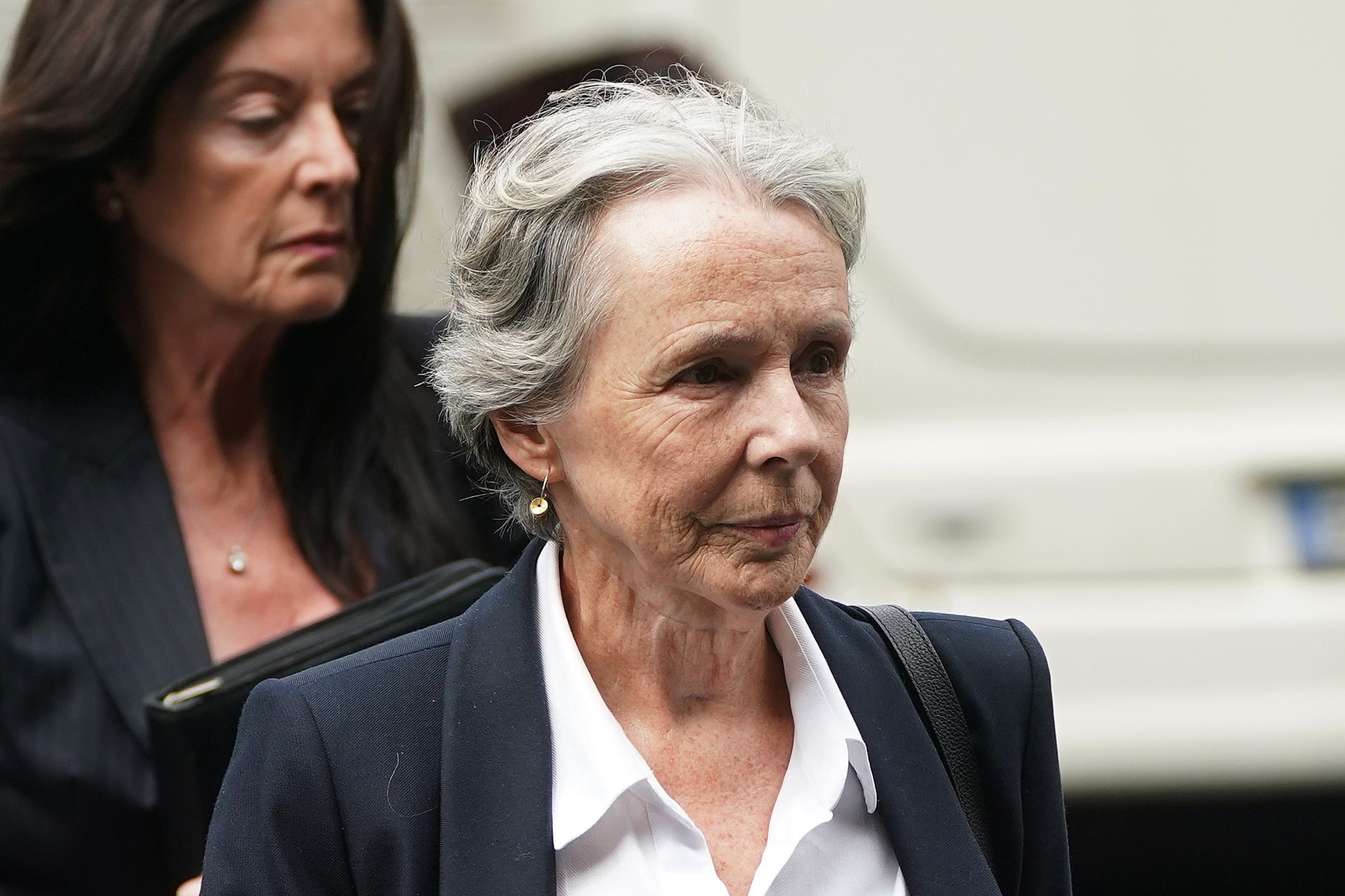 RTE board chairperson Siun Ni Raghallaigh (right) arriving at Leinster House, Dublin, to appear before the Committee on Tourism, Culture, Arts, Sport and Media (Brian Lawless/PA)