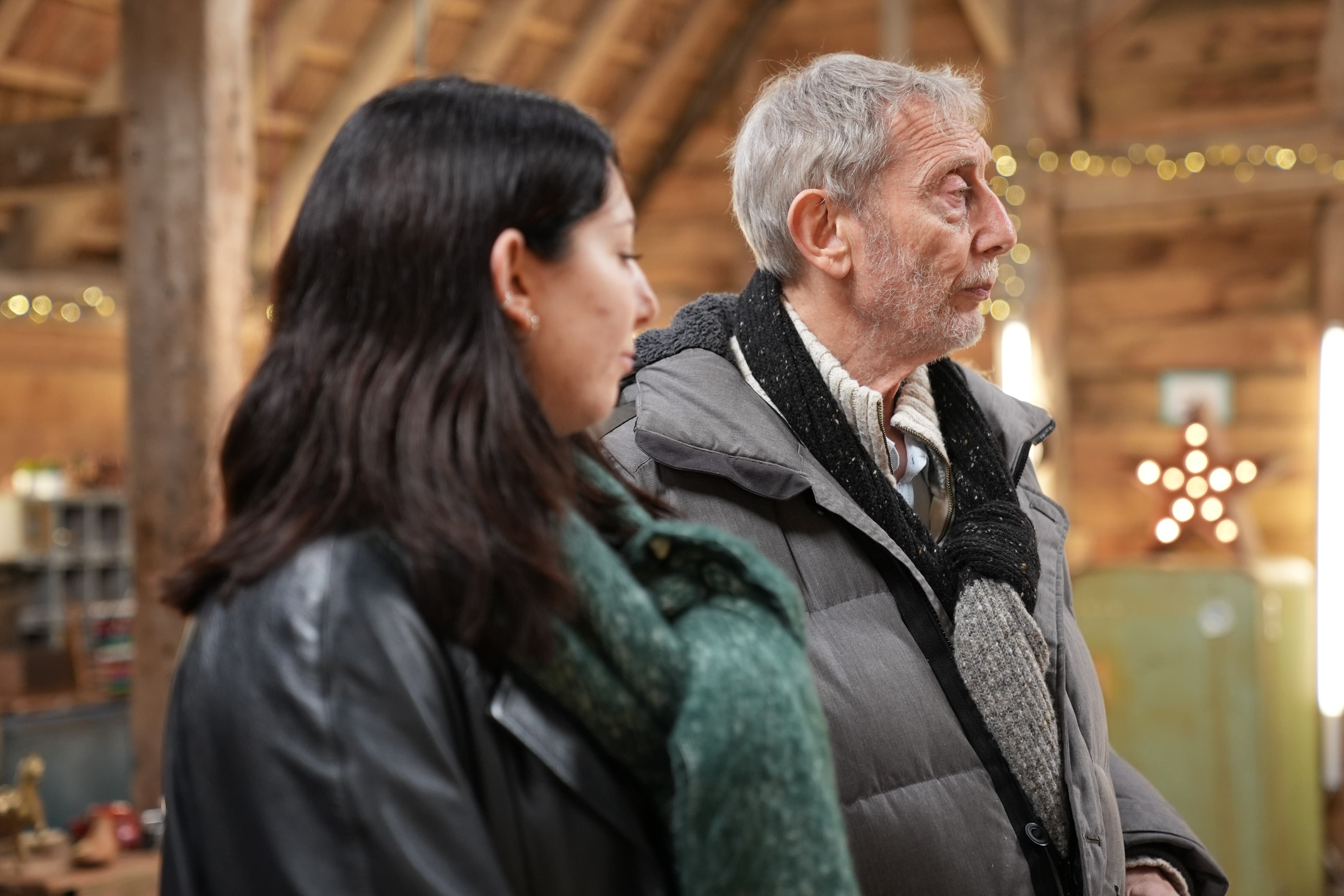 Michael Rosen and his daughter Elsie Rosen (Ricochet/BBC)