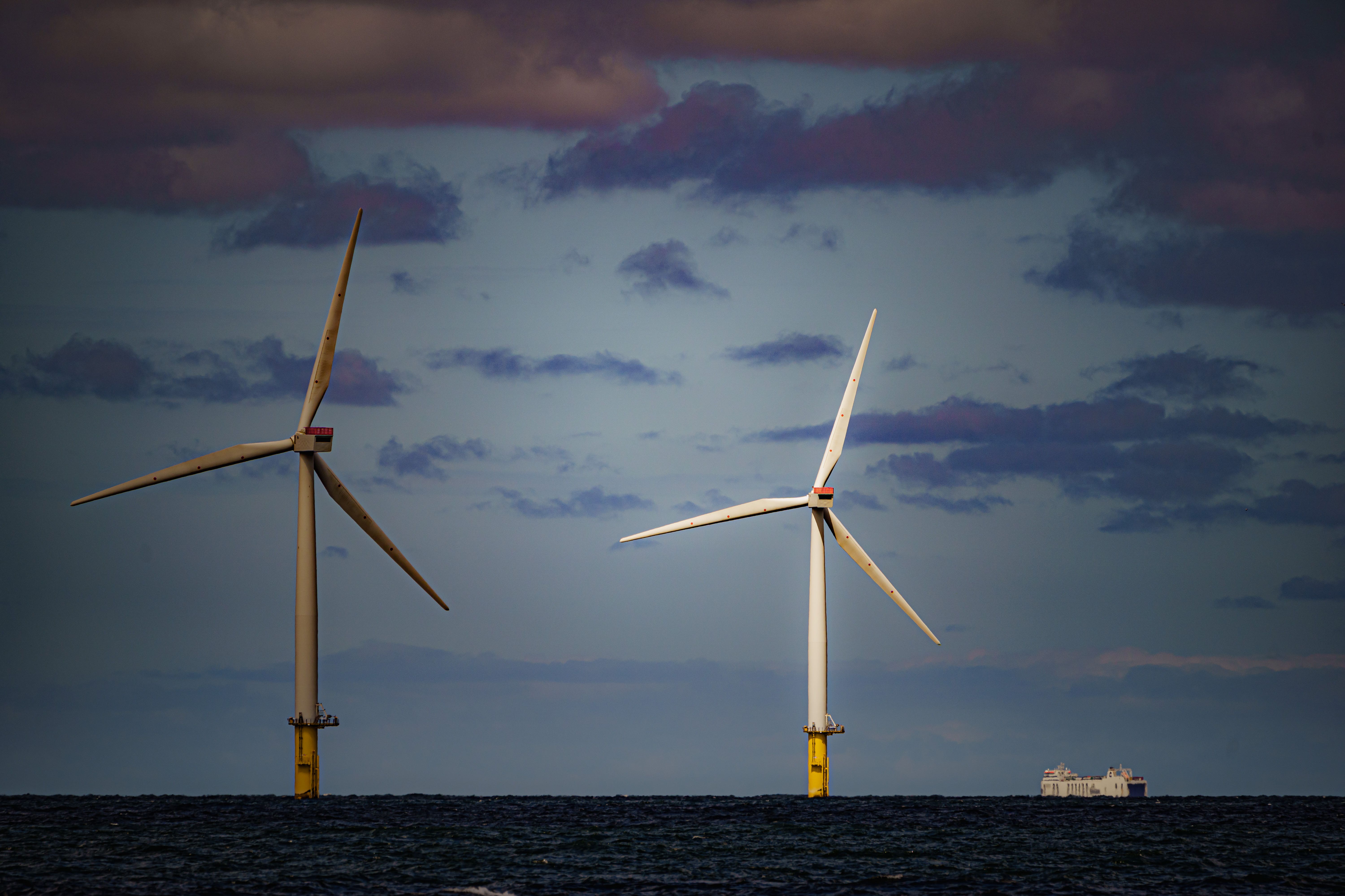 There are enough offshore wind turbines on Crown Estate land to power 11 million homes (Ben Birchall/PA)