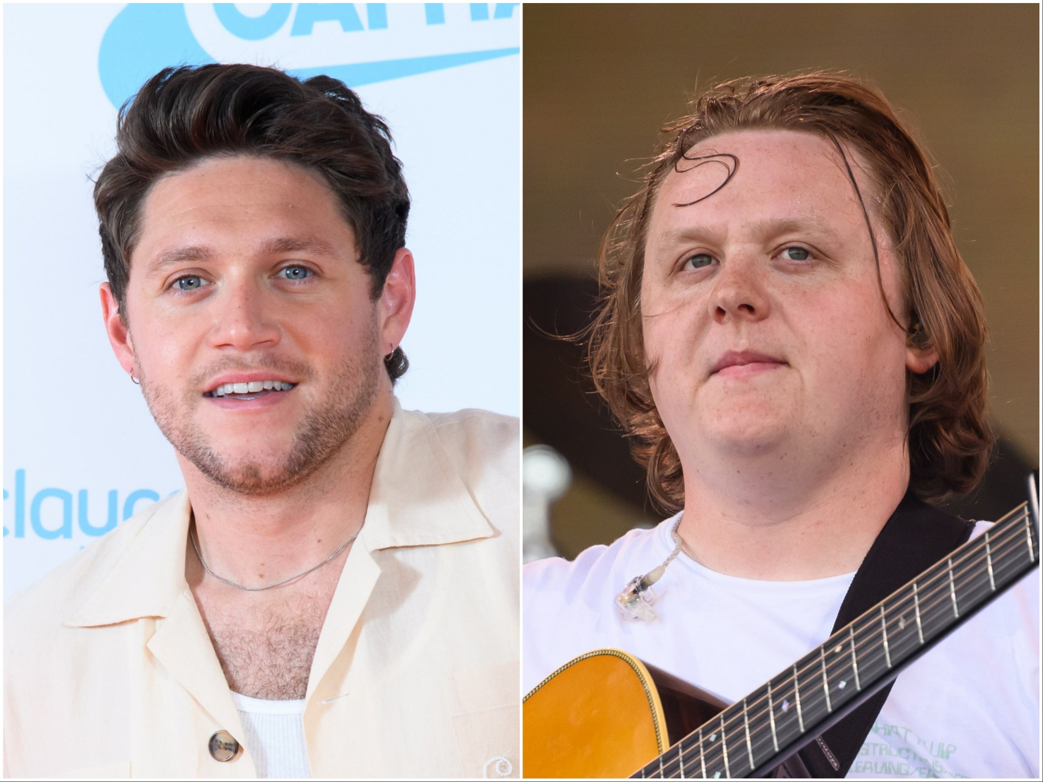 Niall Horan and Lewis Capaldi