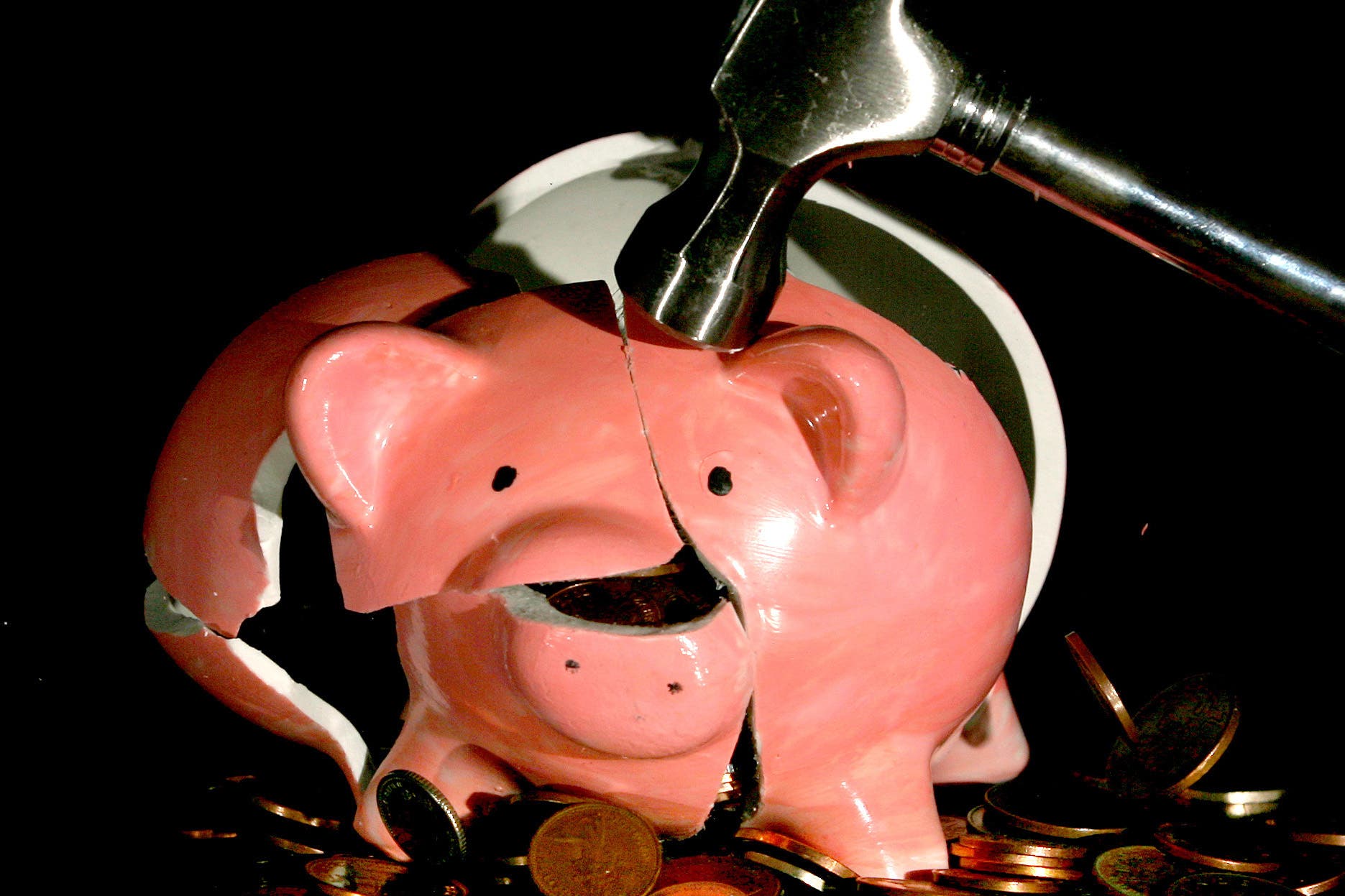 Squeezed households raid bank and building society accounts by record £4.6bn