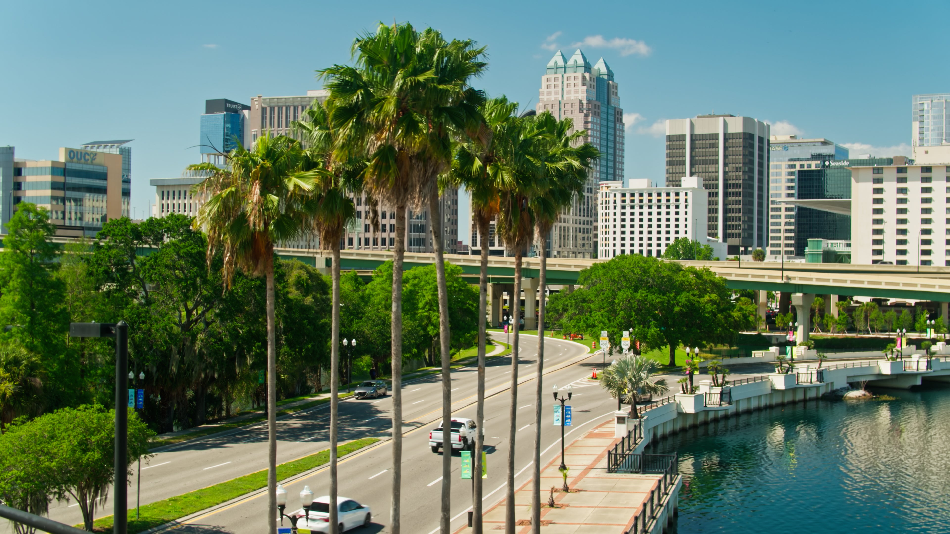 Orlando is home to famous theme parks, including Magic Kingdom