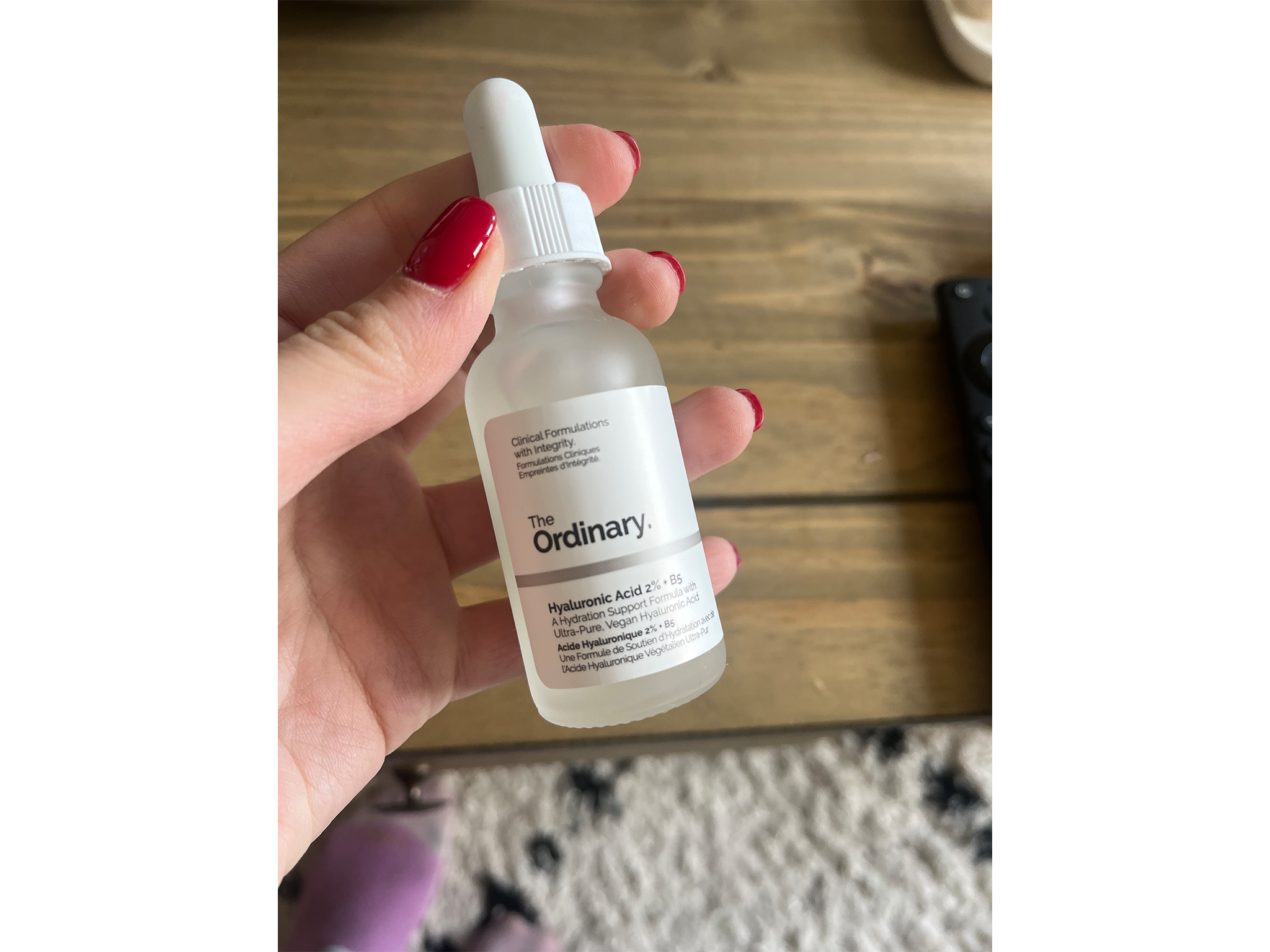 The Ordinary hyaluronic acid 2% + B5 supersize serum