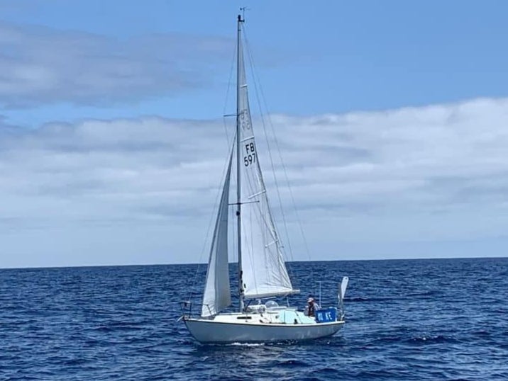 The Minke was heading for Ireland via the Scilly Isles