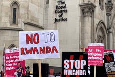 What happens next with plans to deport people to Rwanda?