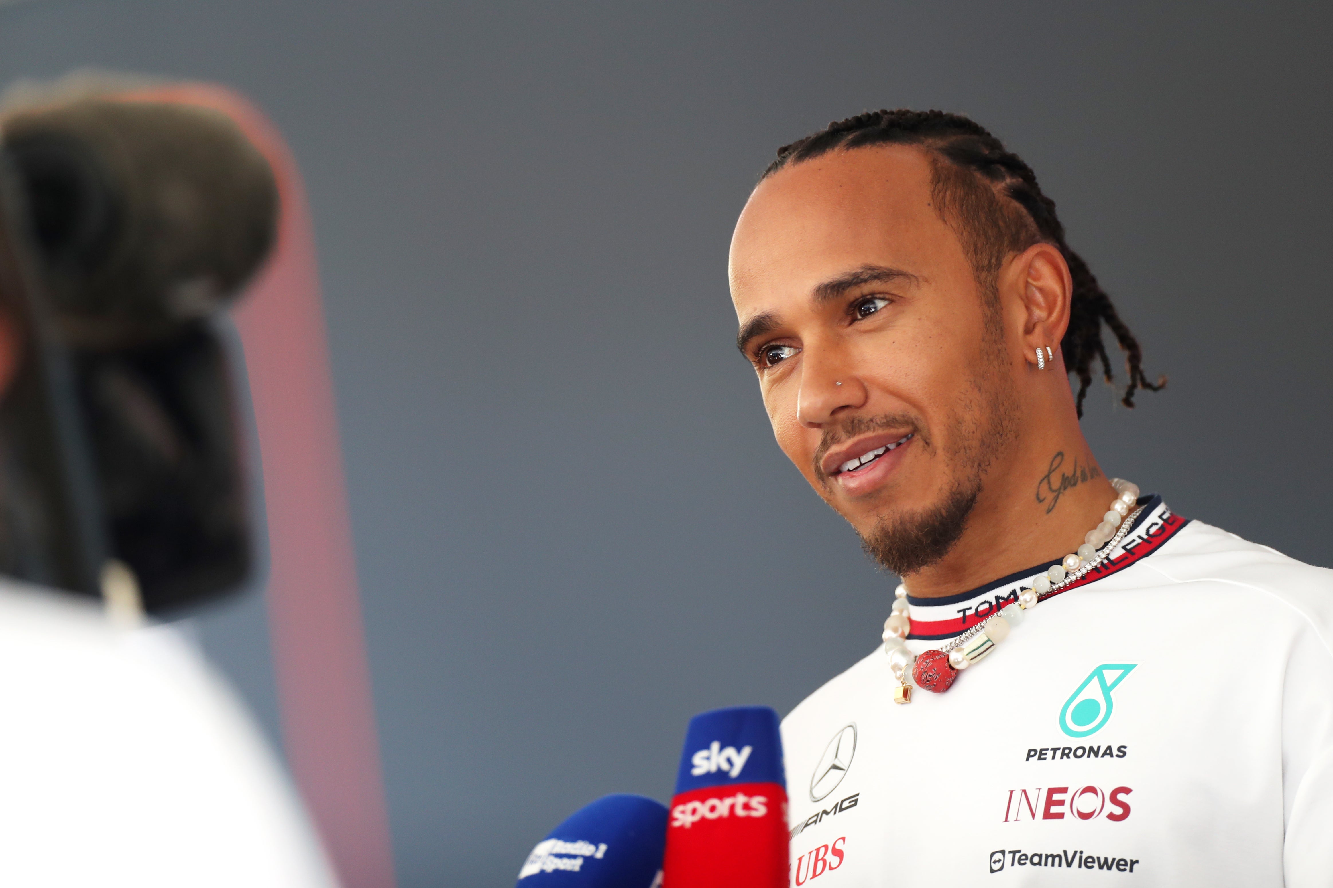 Lewis Hamilton insists Red Bull’s cost cap penalty has had no impact whatsoever