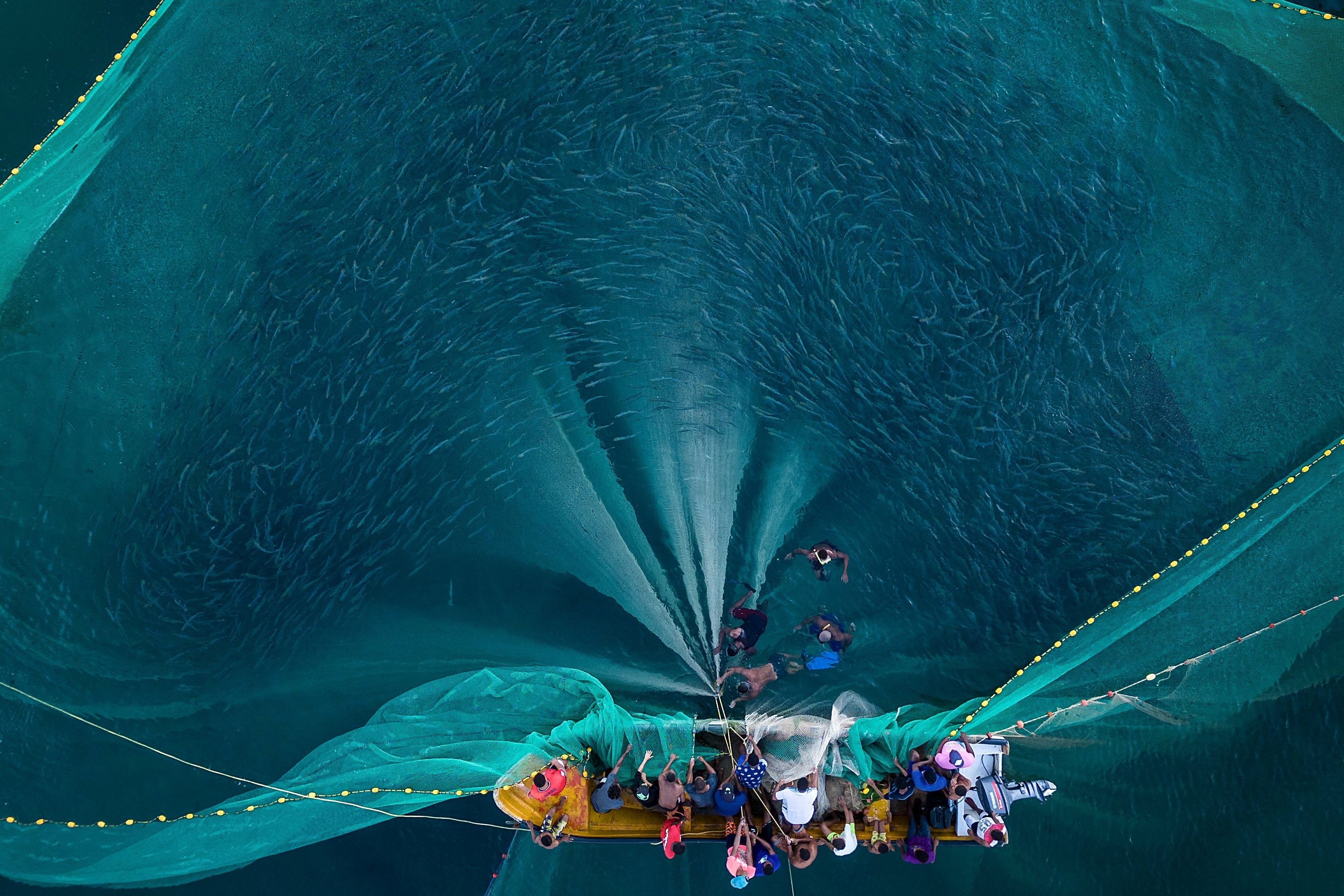 APTOPIX Venezuela Fisherwomen