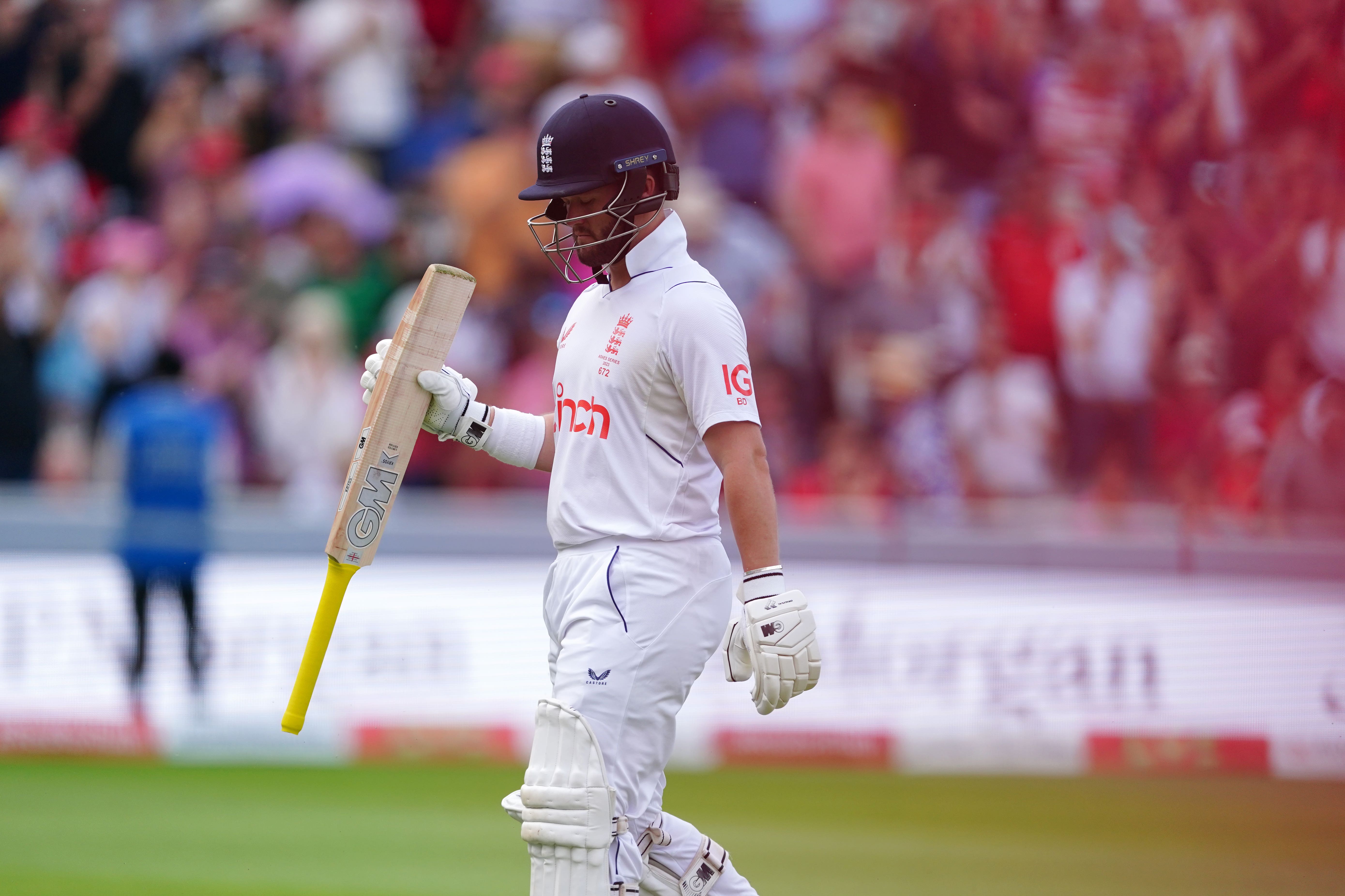 England opener Ben Duckett was two runs short of a maiden Ashes century (Mike Egerton/PA)