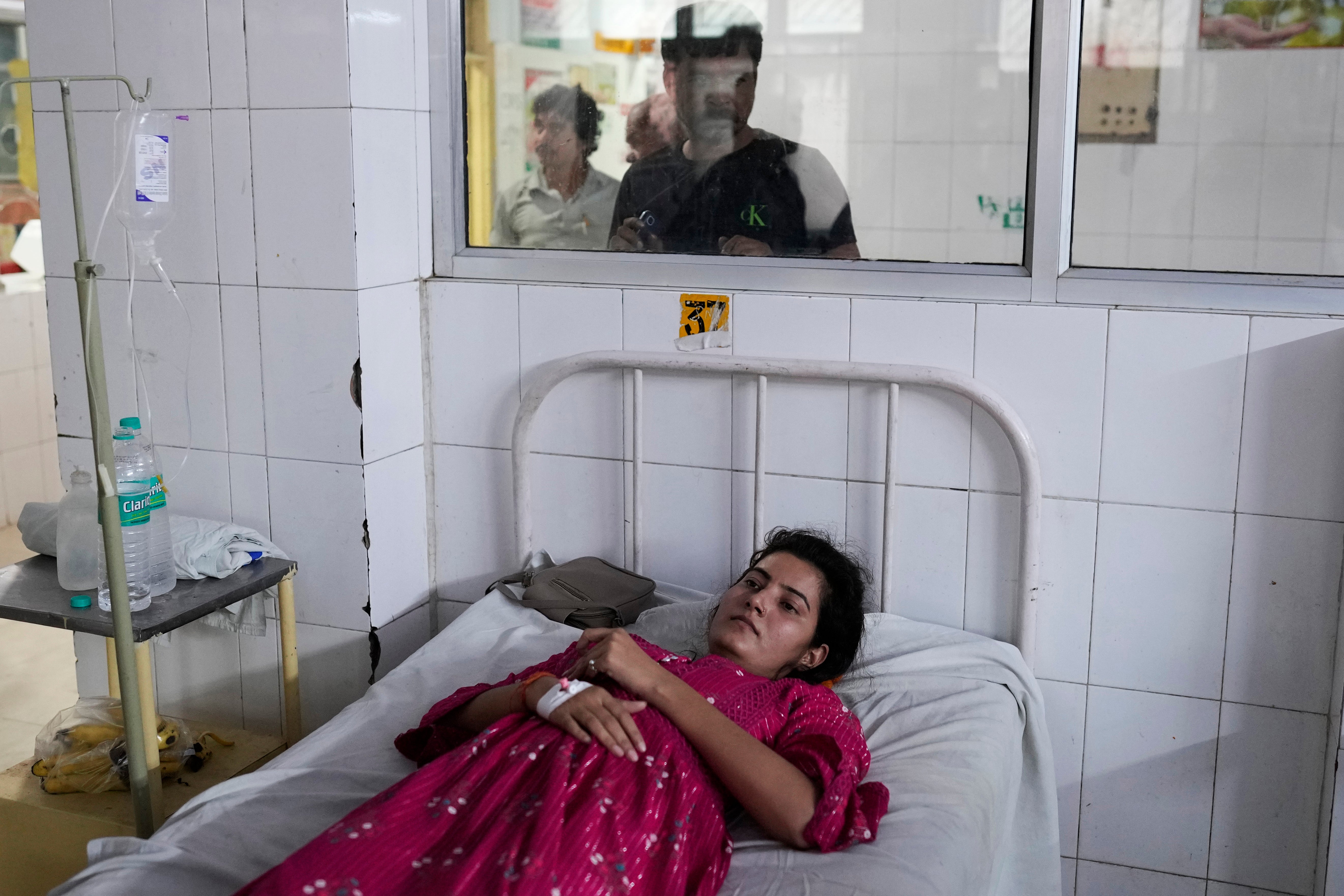 APTOPIX Climate India Heat Ambulance