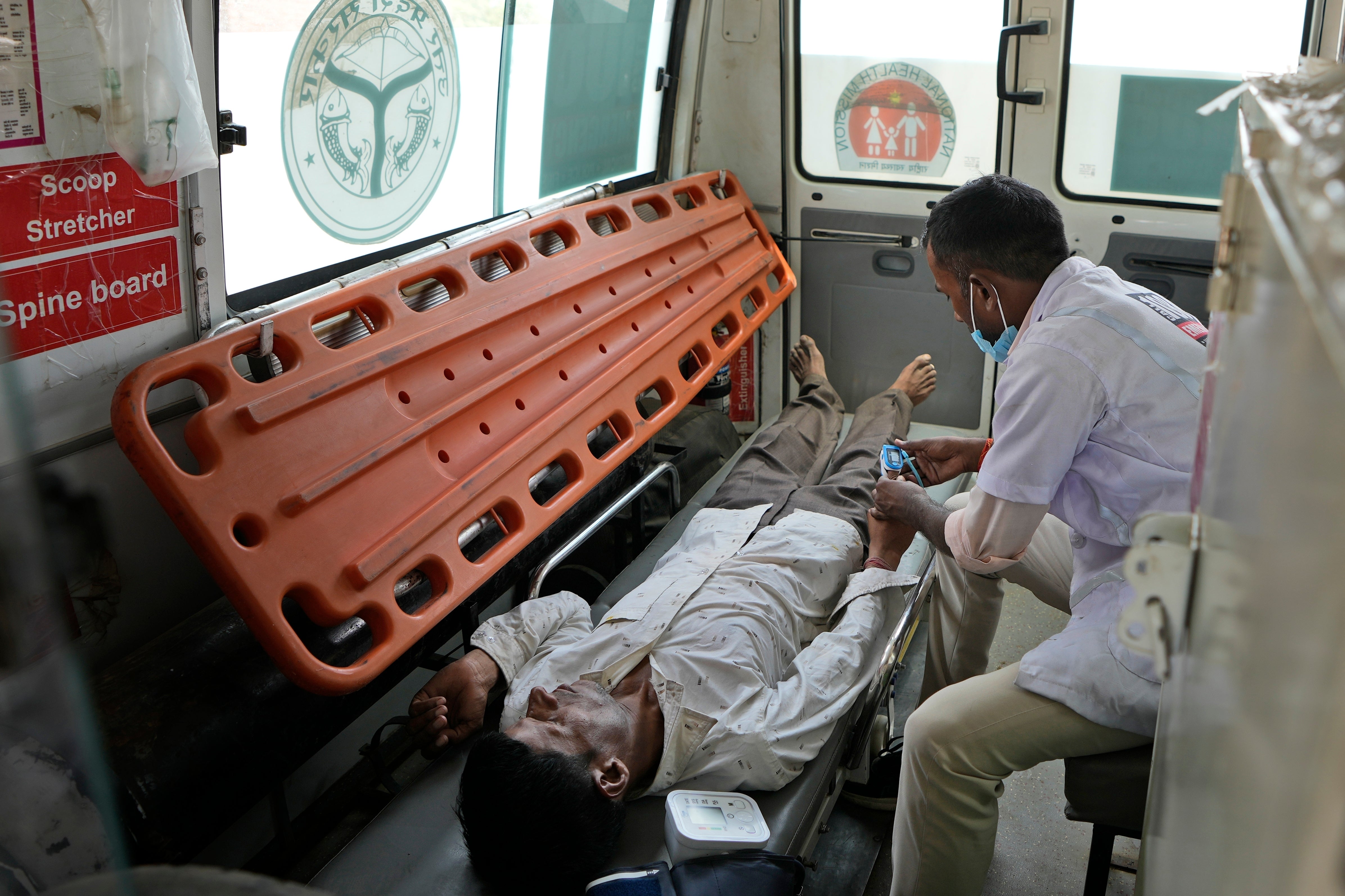 In rural India, summer's heat can be deadly. Ambulance crews see the toll up close