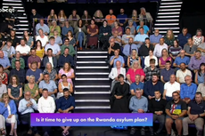 BBC Question Time audience give resounding no when polled on support for Rwanda deportations
