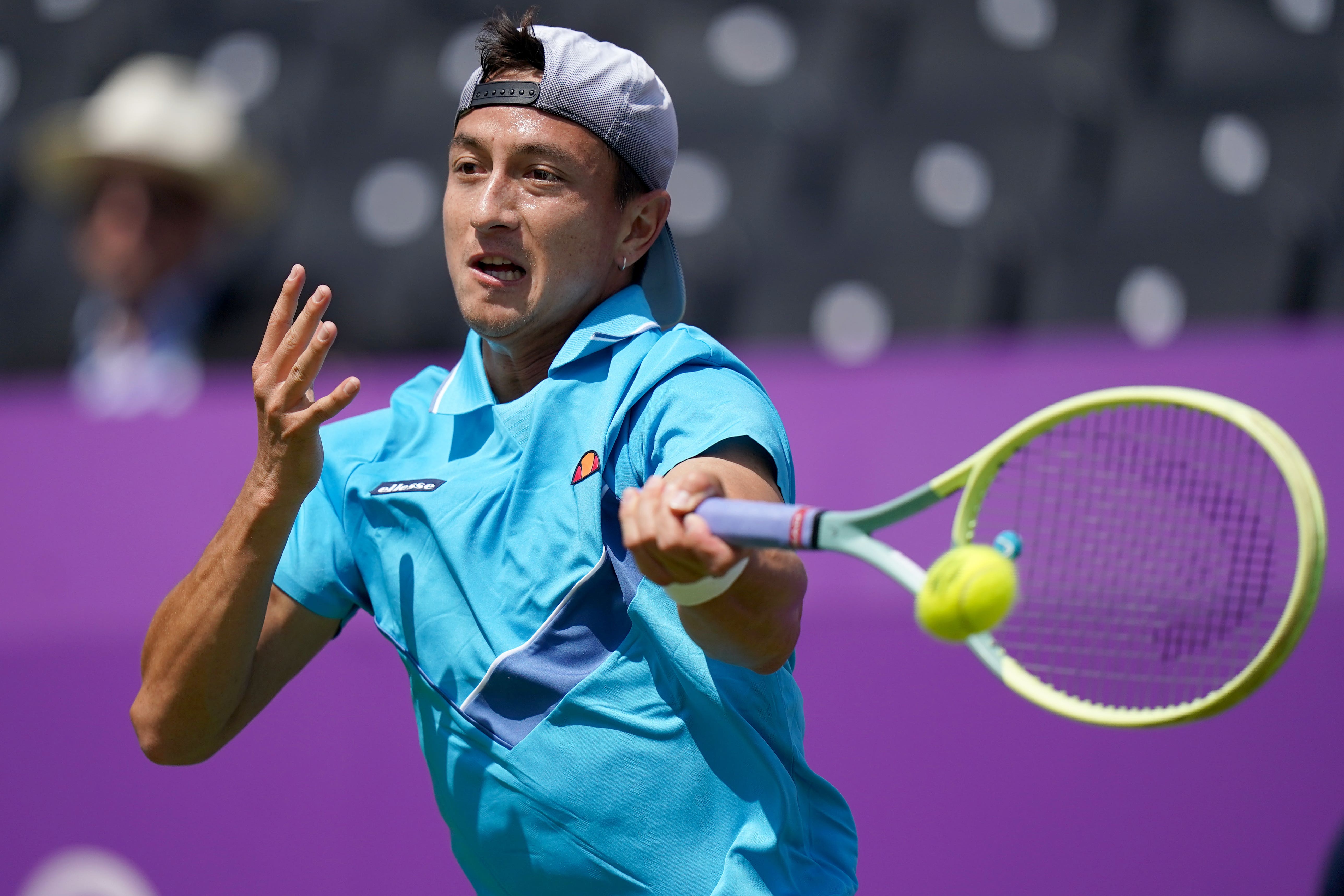 Ryan Peniston will face Andy Murray in the opening round at Wimbledon (Adam Davy/PA)