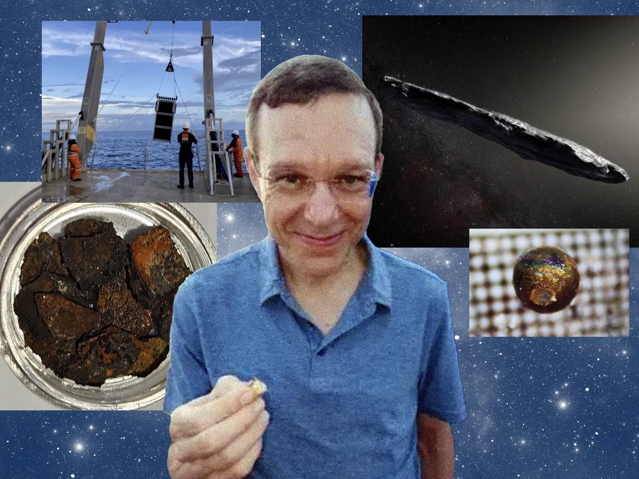 Avi Loeb discovered tiny ‘spherules’ from a mysterious meteor at the bottom of the Pacific Ocean.