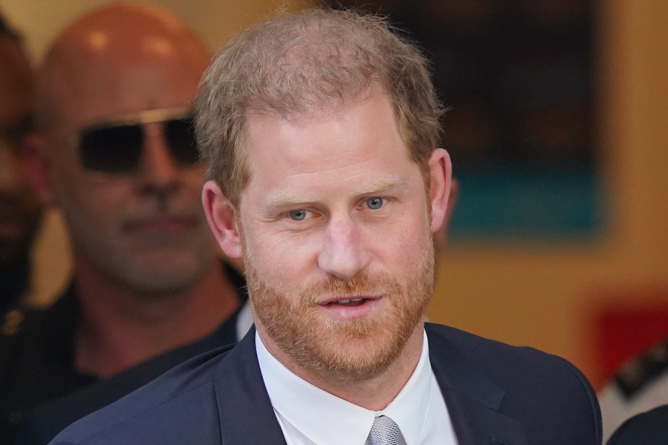 The Duke of Sussex leaving the Rolls Buildings in central London after giving evidence in the phone hacking trial against Mirror Group Newspapers earlier this month (Jonathan Brady/PA)