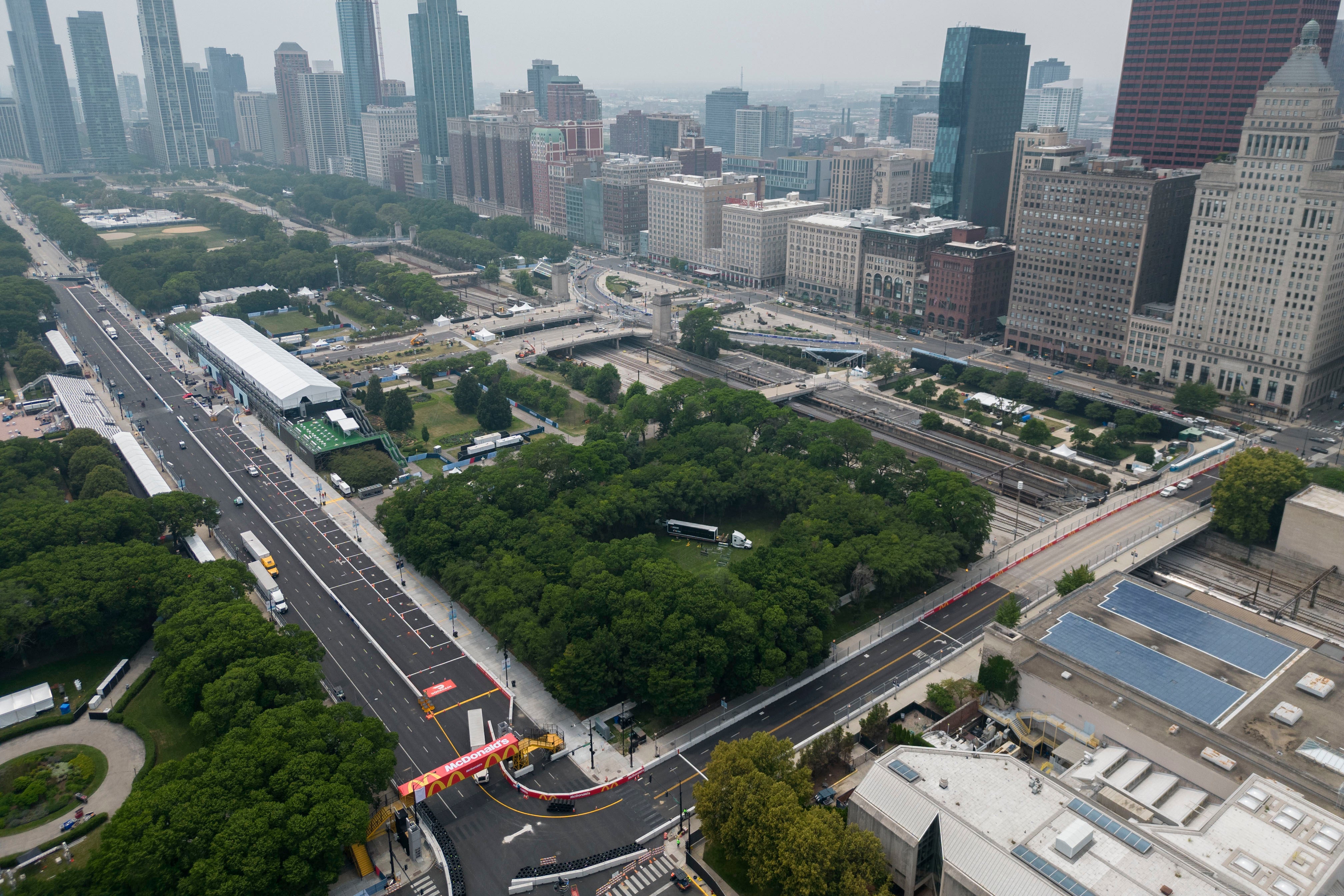 Canada Wildfires Air Quality Great Lakes