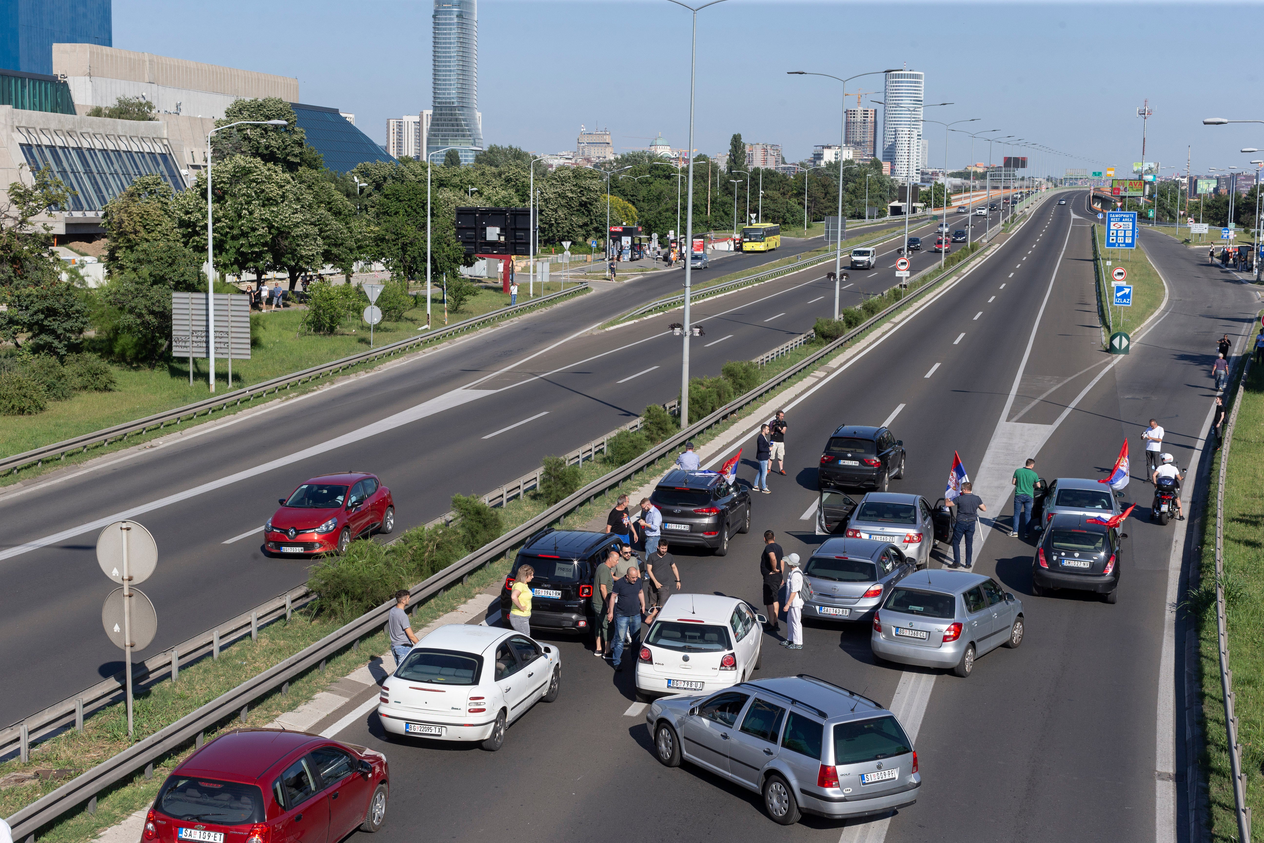 Serbia Protest