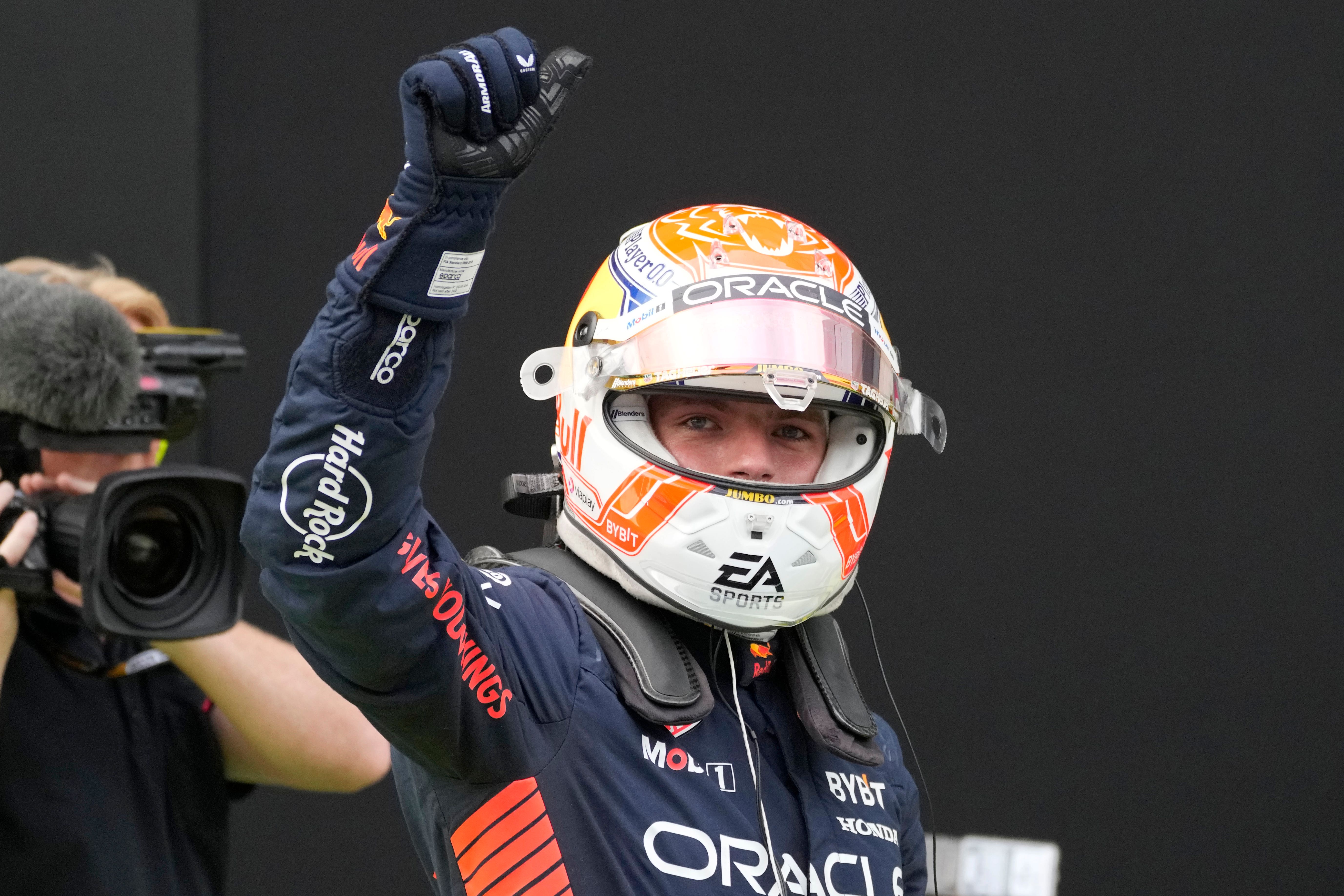 Max Verstappen will start on pole for both of this weekend’s races