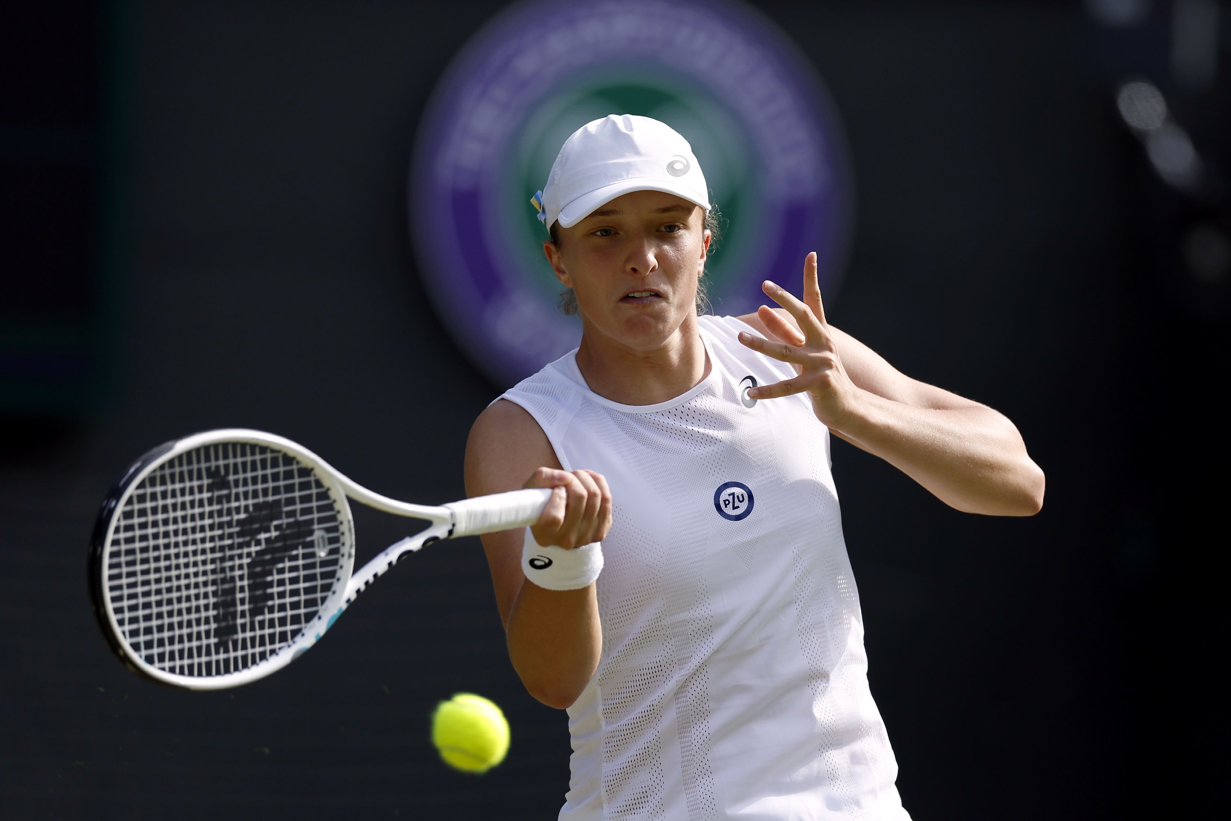 Iga Swiatek has high hopes for Wimbledon (Steven Paston/PA)