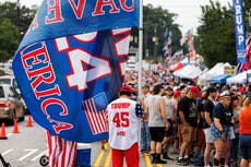 Trump news - live: Lindsey Graham heckled and called ‘traitor’ by Trump supporters at South Carolina rally