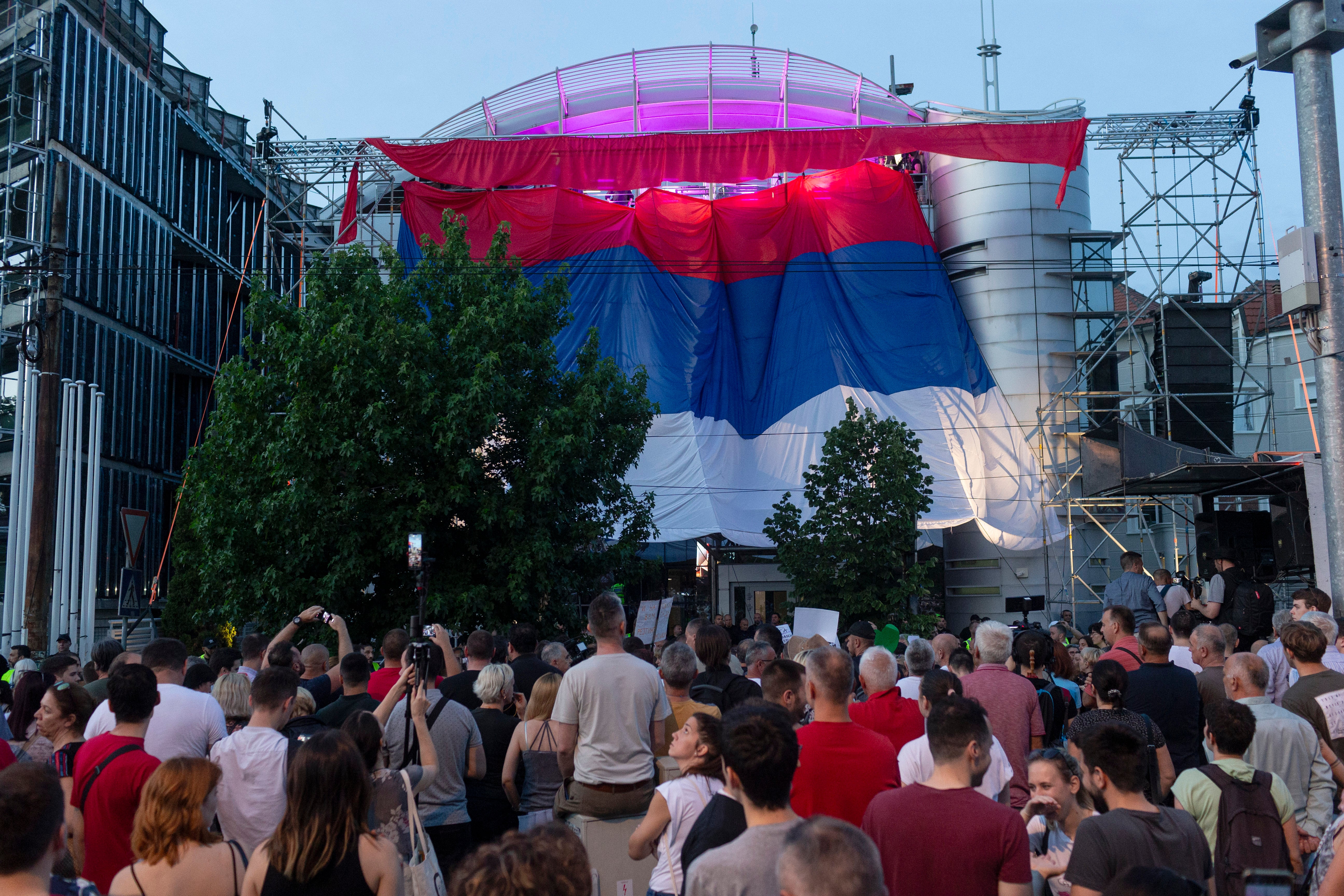 Serbia Protest