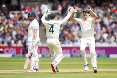 ‘Same old Aussies, always cheating’: Fans fuming after controversial Jonny Bairstow wicket in Ashes