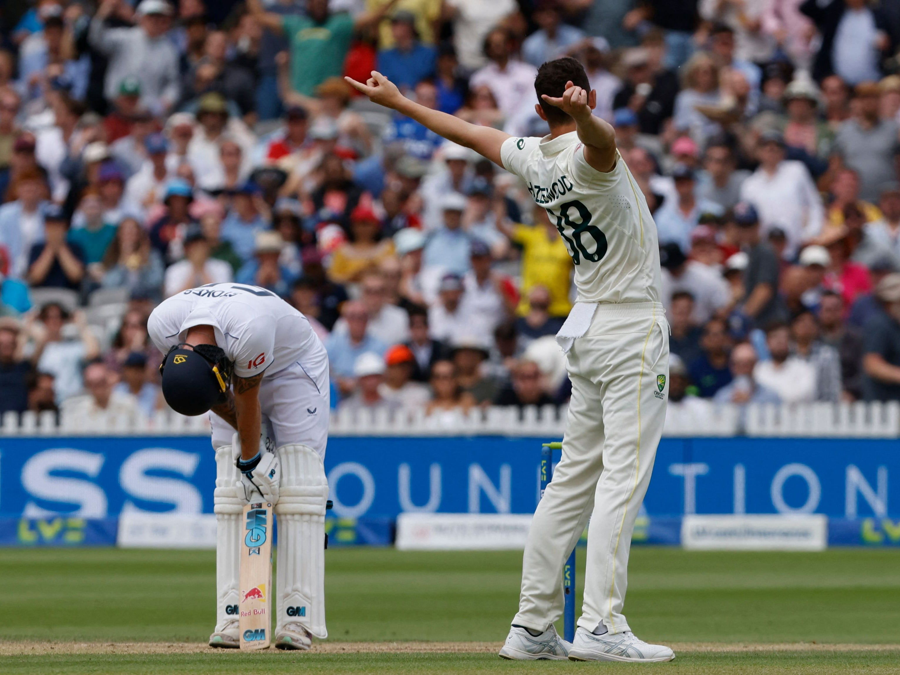 Australia won by 43 runs to take a 2-0 series lead despite Stokes’ individual heroics