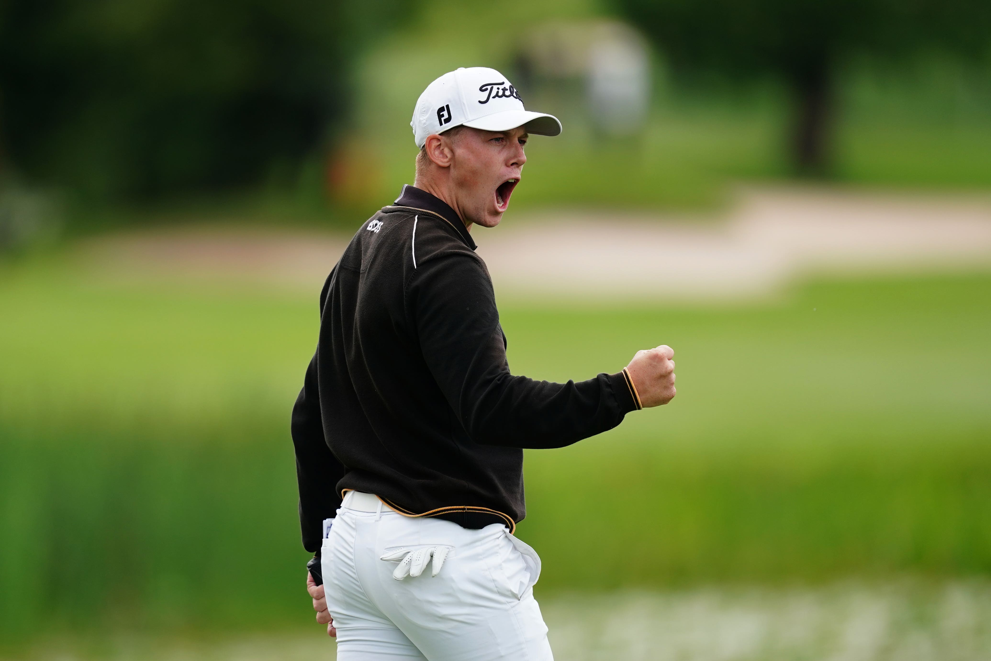 Daniel Hillier roared to a shock win at The Belfry