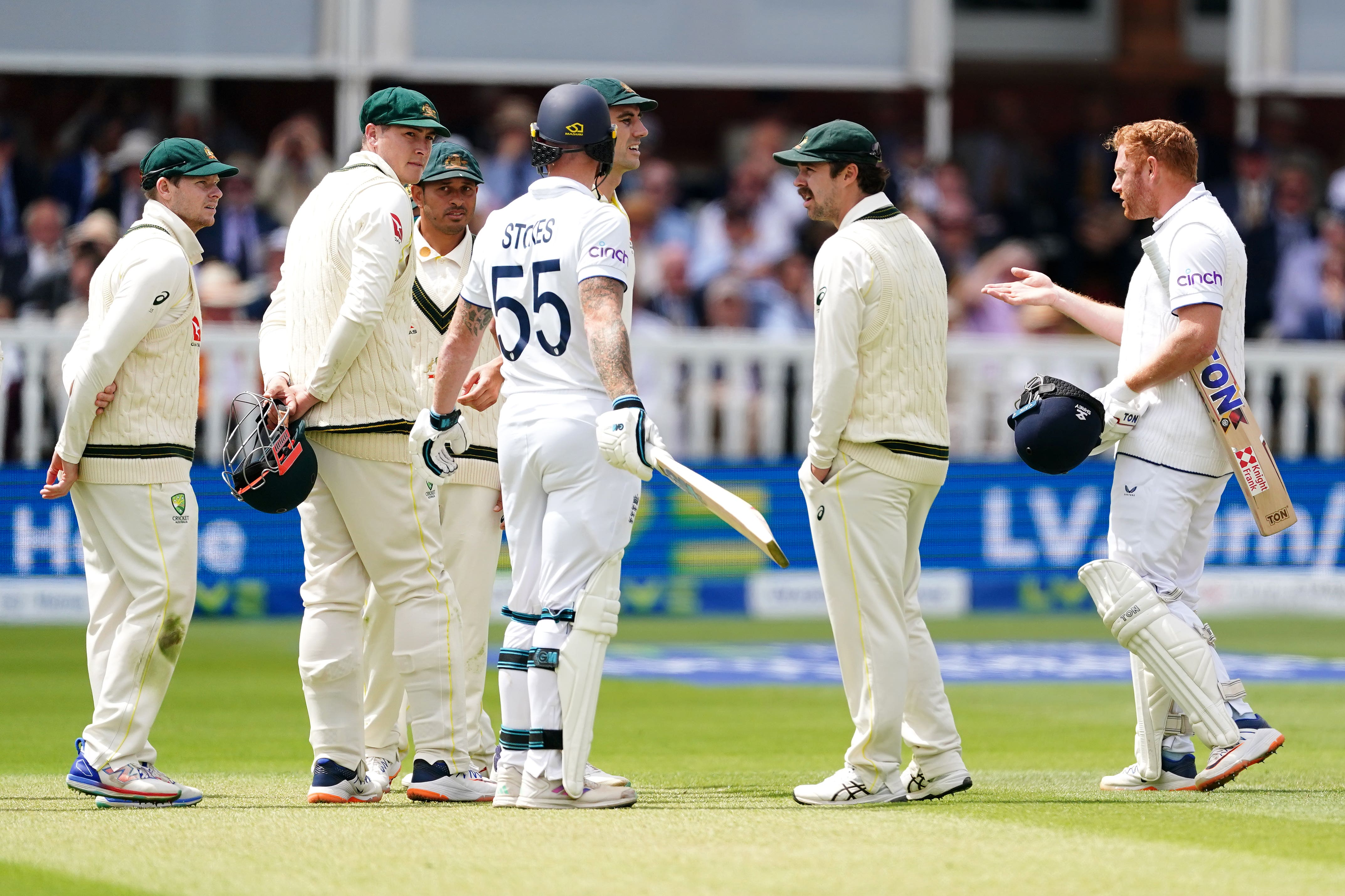 Jonny Bairstow was stumped by Alex Carey (Mike Egerton/PA)